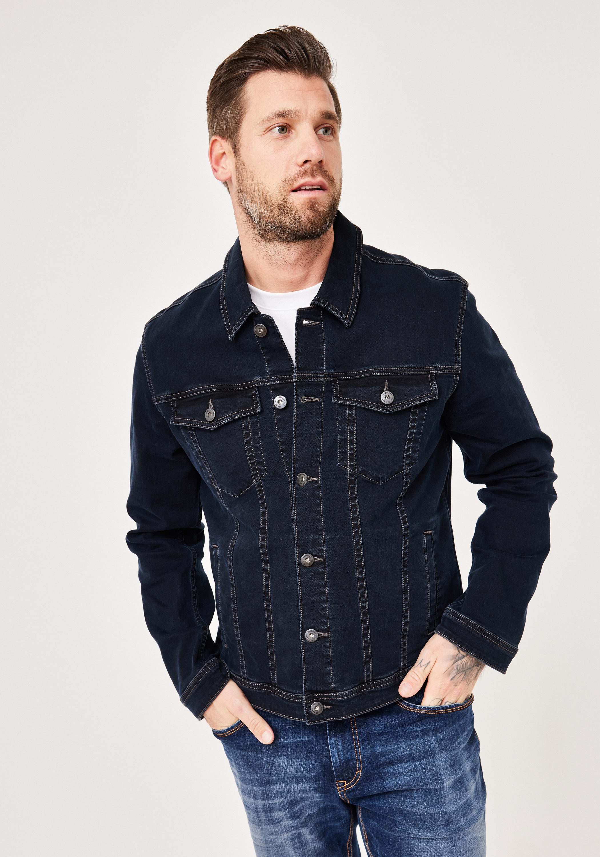 Paddock's Jeansjacke Western Jacket günstig online kaufen