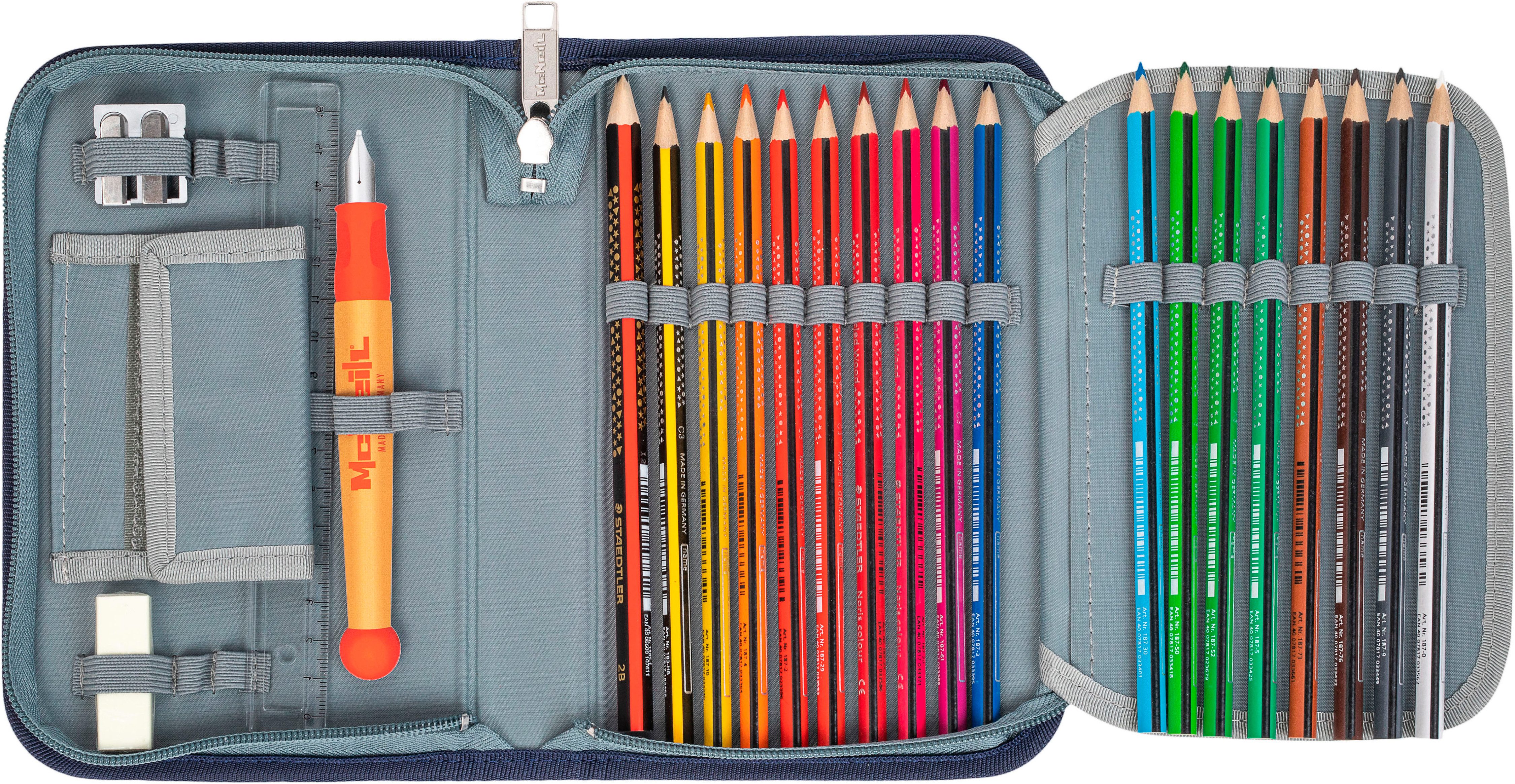 McNeill Federmäppchen Etui gefüllt Bubble