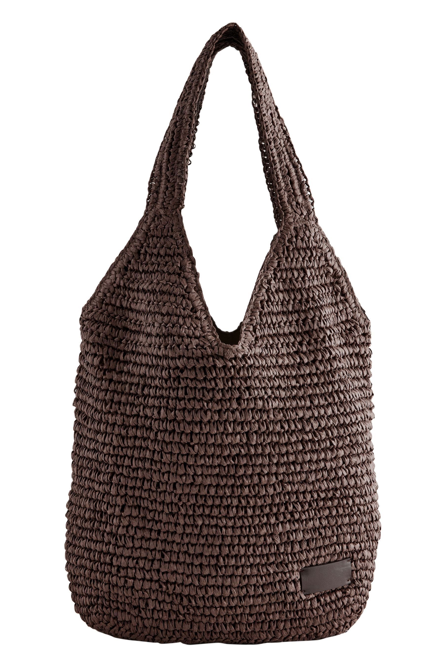 Next Schultertasche Shoppertasche aus Stroh (1-tlg) günstig online kaufen