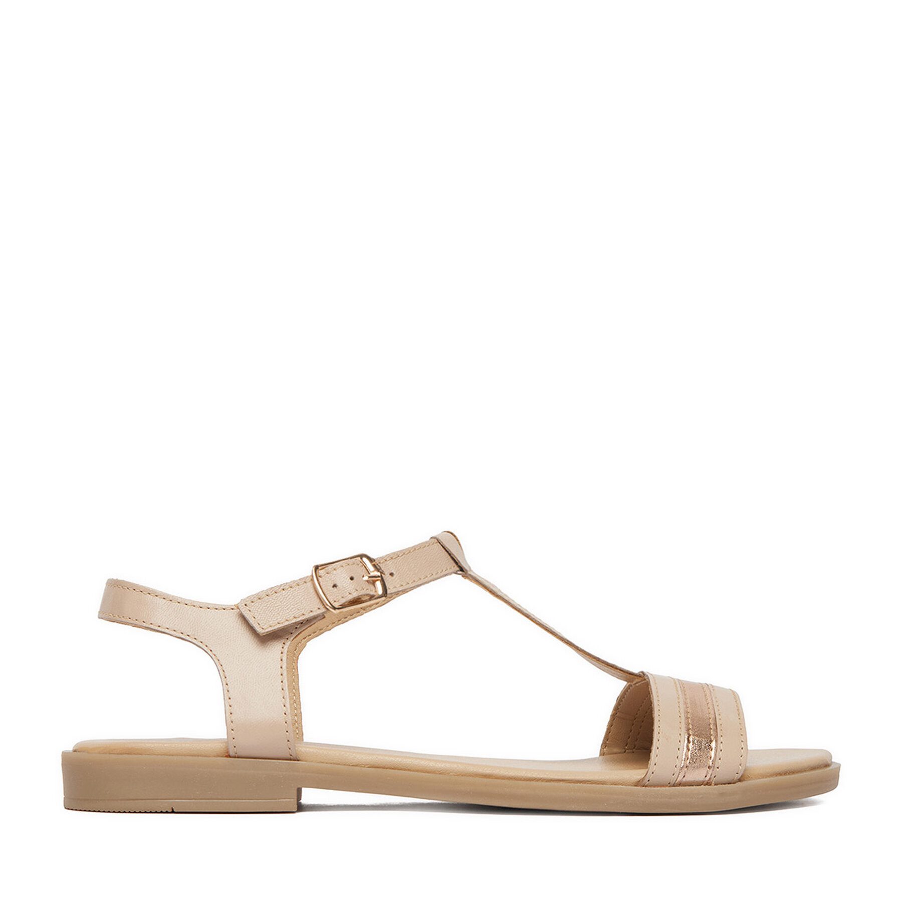 Lasocki Damen-Sandalen Beige Sandale