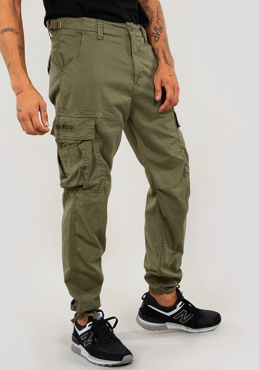 Alpha Industries Cargohose Squad Pant olive