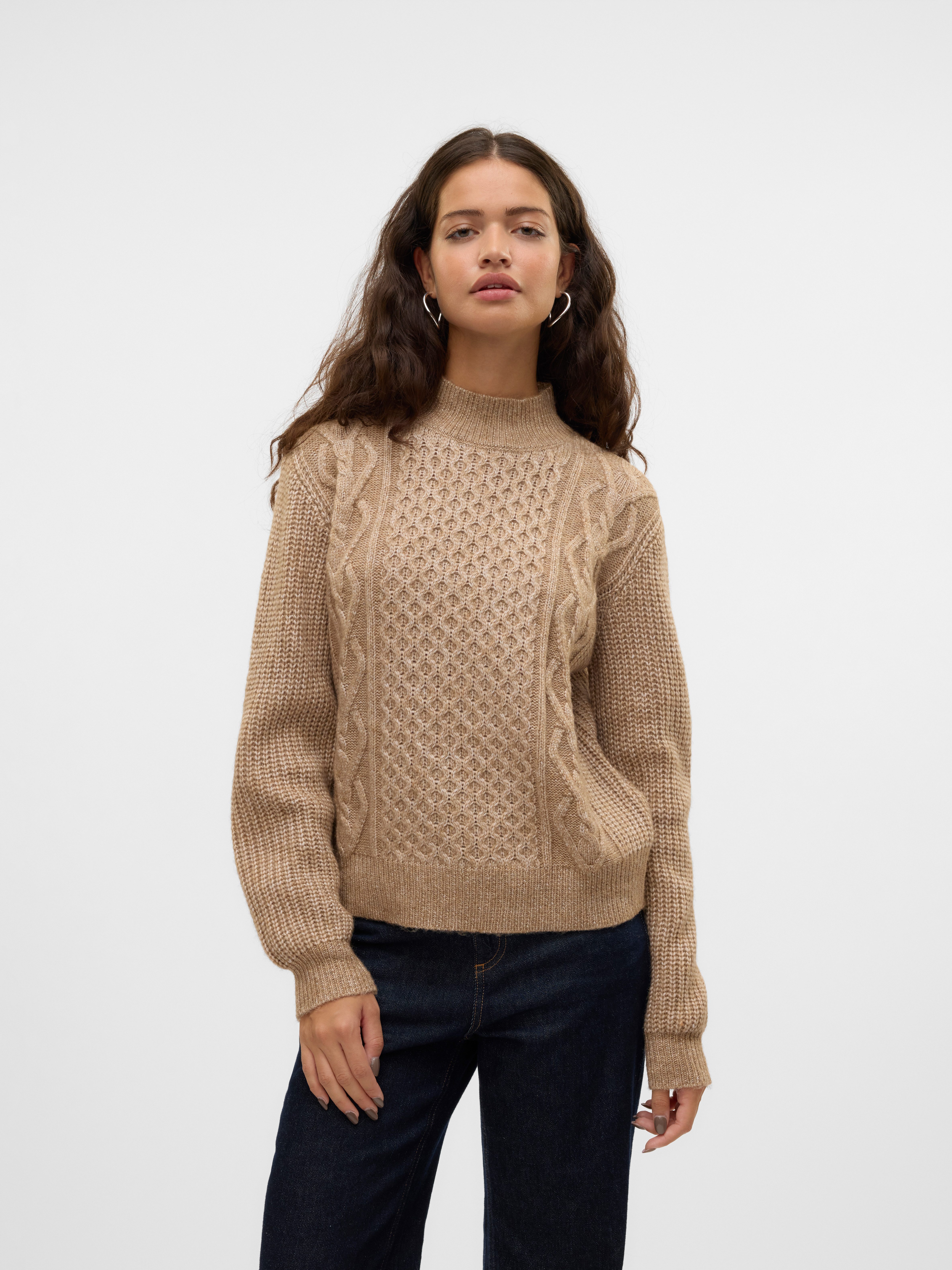 Stehkragenpullover VMUNIVERSE LS HIGHNECK PULLOVER GA BF