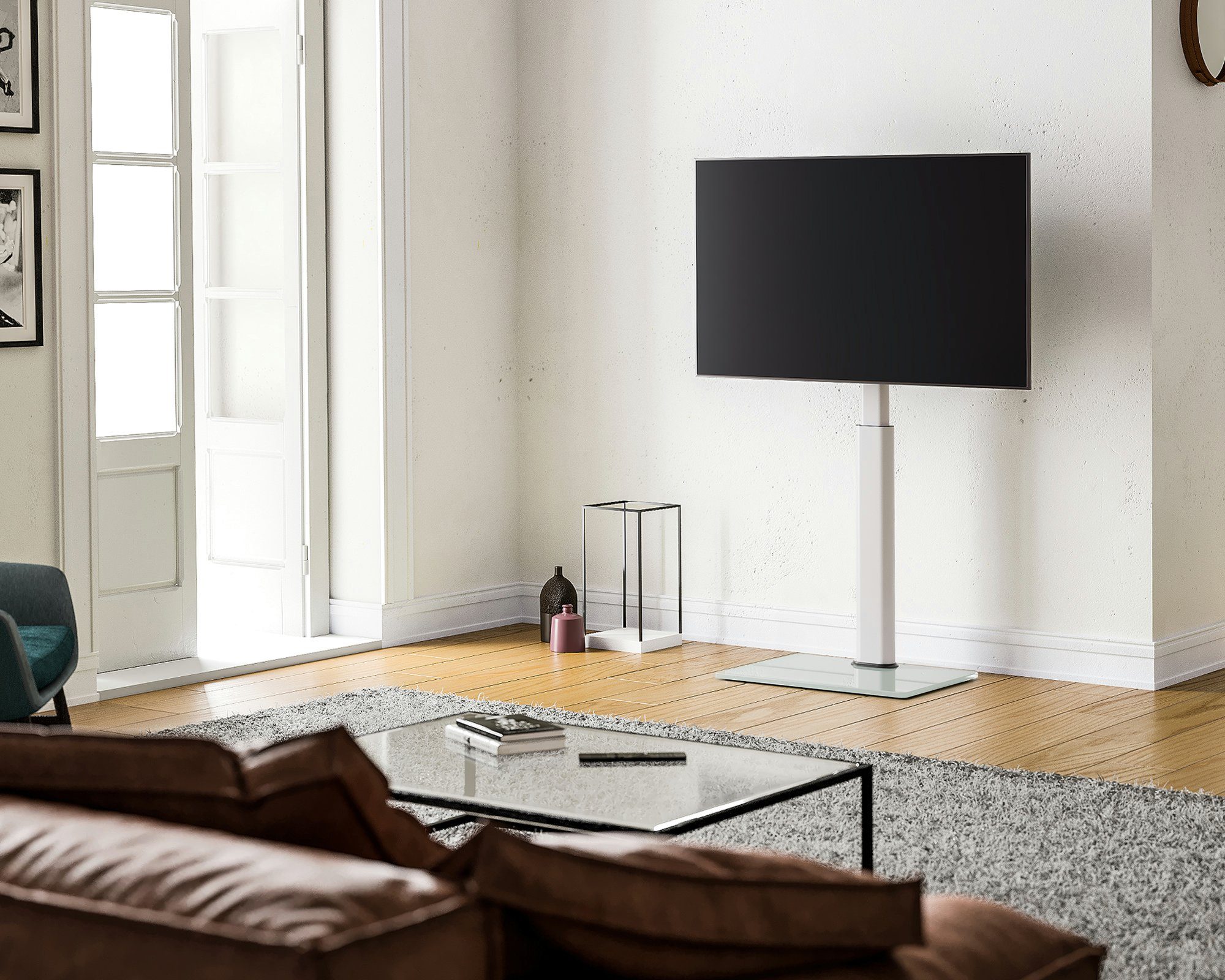 FITUEYES TV-Standfuß, (bis 60,00 Zoll)