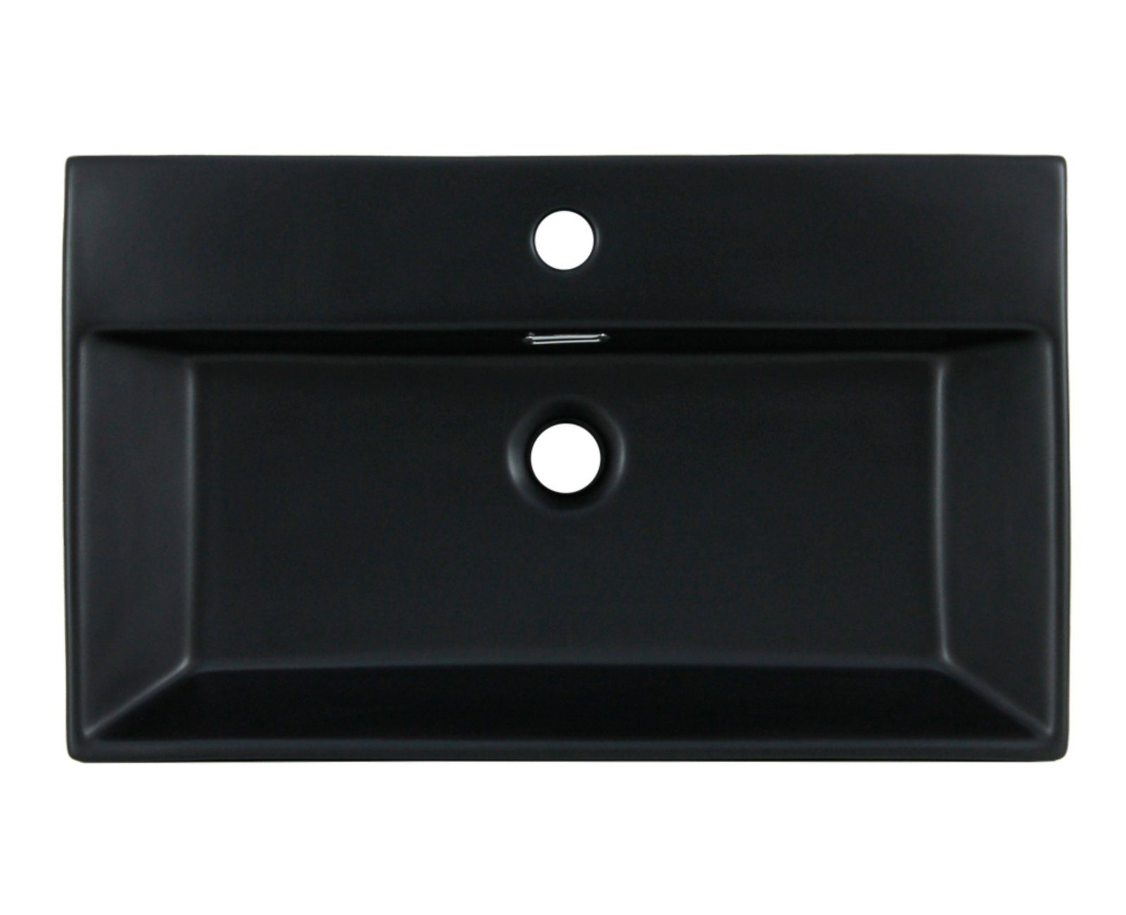 HAGO Aufsatzwaschbecken Keramik Waschbecken eckig 600x365x130 günstig online kaufen