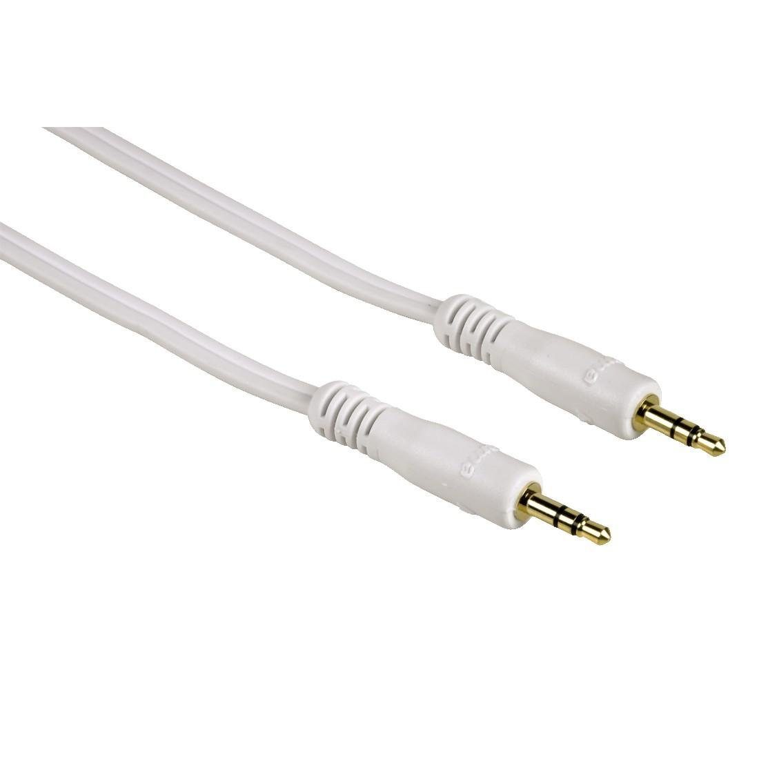 3,5 mm-Klinkenstecker auf 3,5 mm-Klinkenstecker 1,2 m Hama Audio-Kabel 3,5-mm-Klinken-Stecker 2 m & Basics Aux-Kabel Stereo-Audiokabel 2 Cinchstecker 