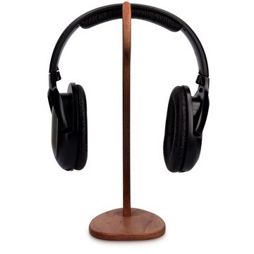 kalibri Universal Kopfhörerständer aus Walnussholz - Gaming Headset Halterung Kopfhörerständer, (1-tlg)
