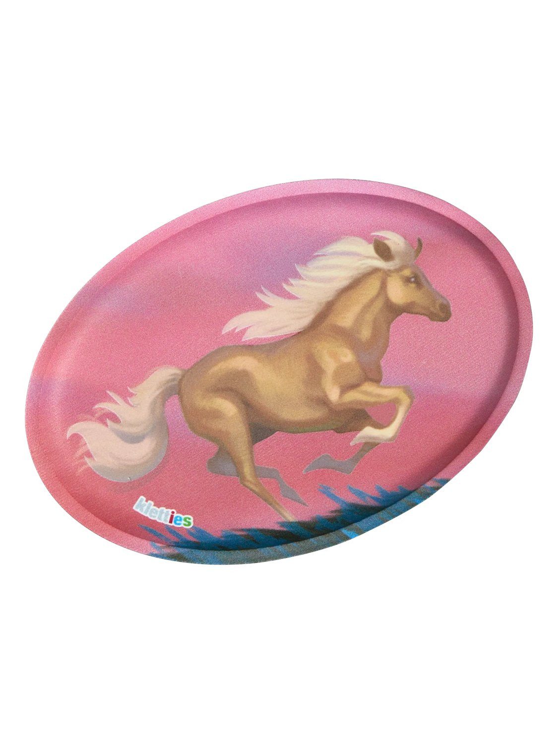 ergobag Schulranzen Glow in the Dark Klettie (1-tlg), zum Individualisieren und Sammeln
