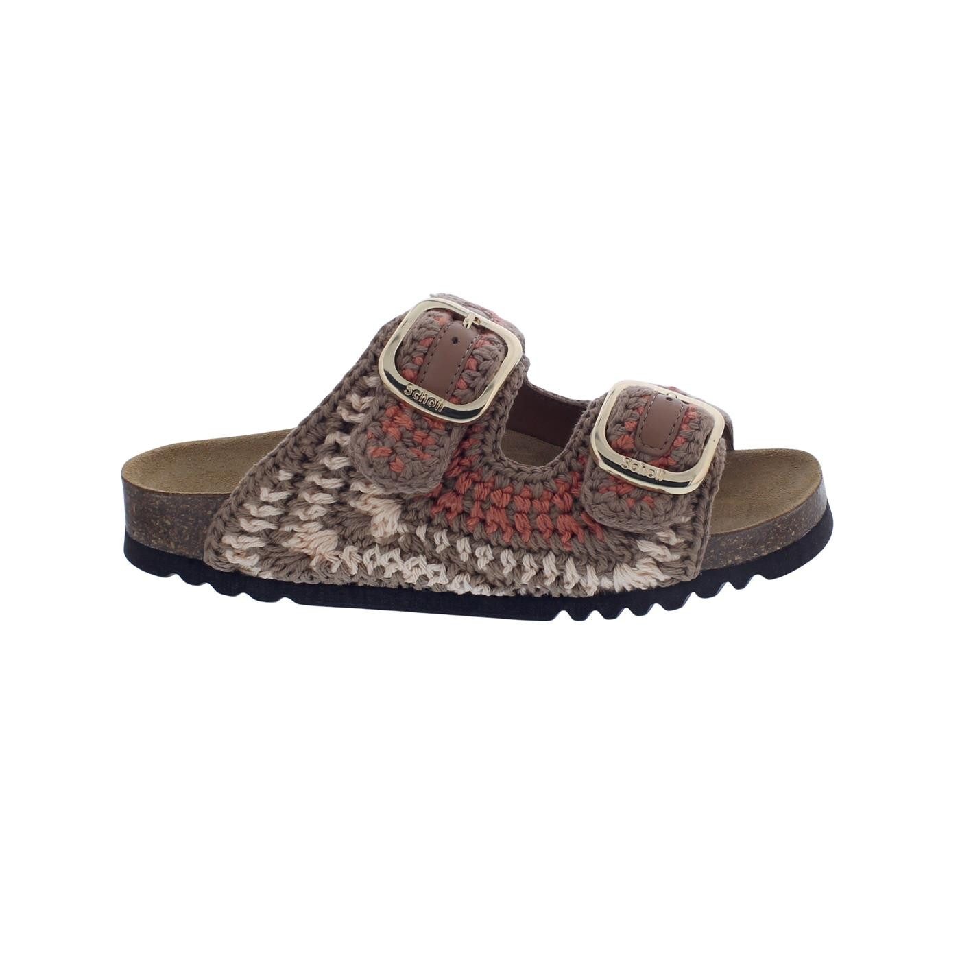 Scholl Scholl Noelle Crochet Pantolette Beige günstig online kaufen