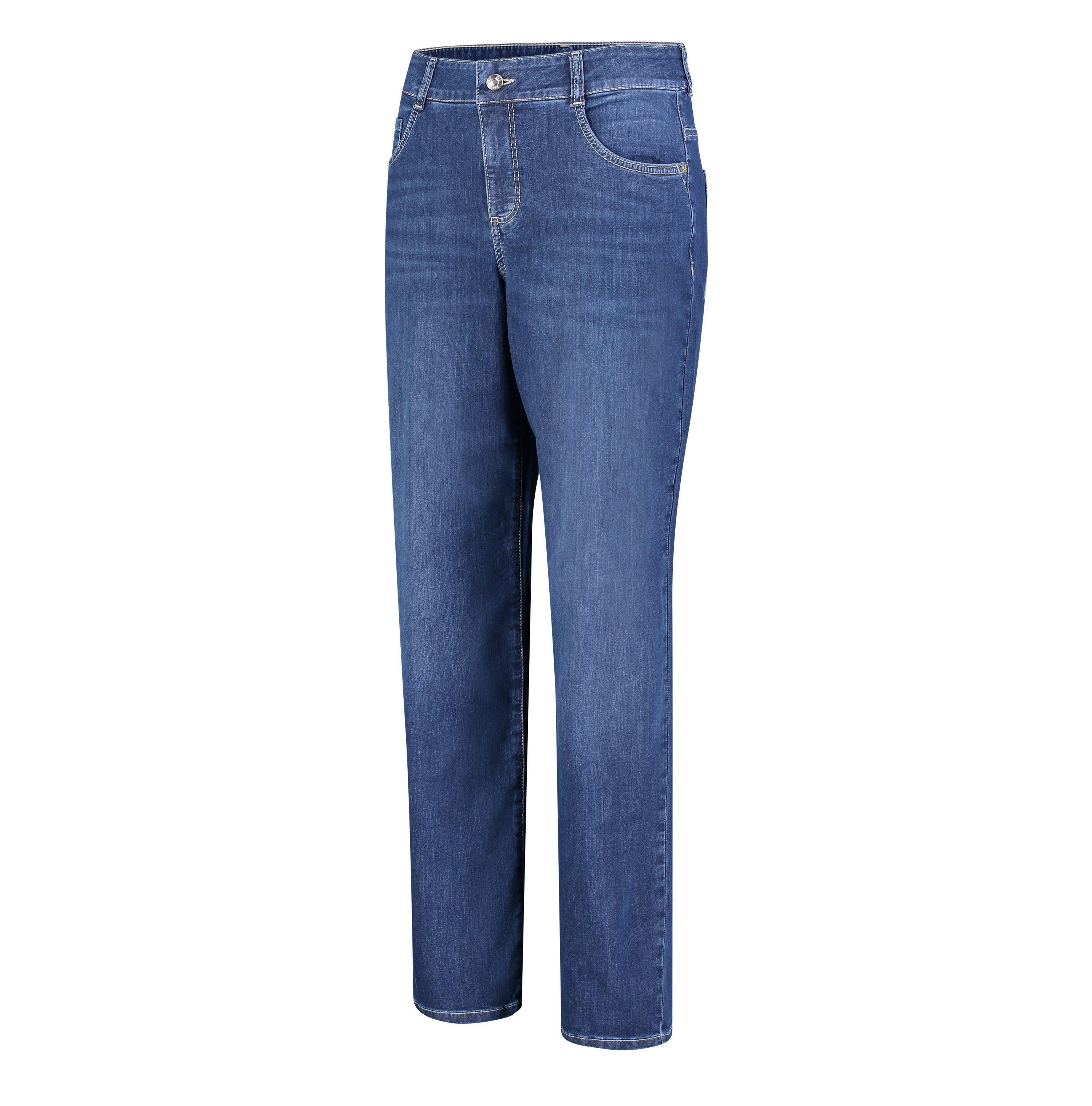 GRACIA D883 wash MAC Stretch-Jeans basic 5381-90-0391 MAC blue dark