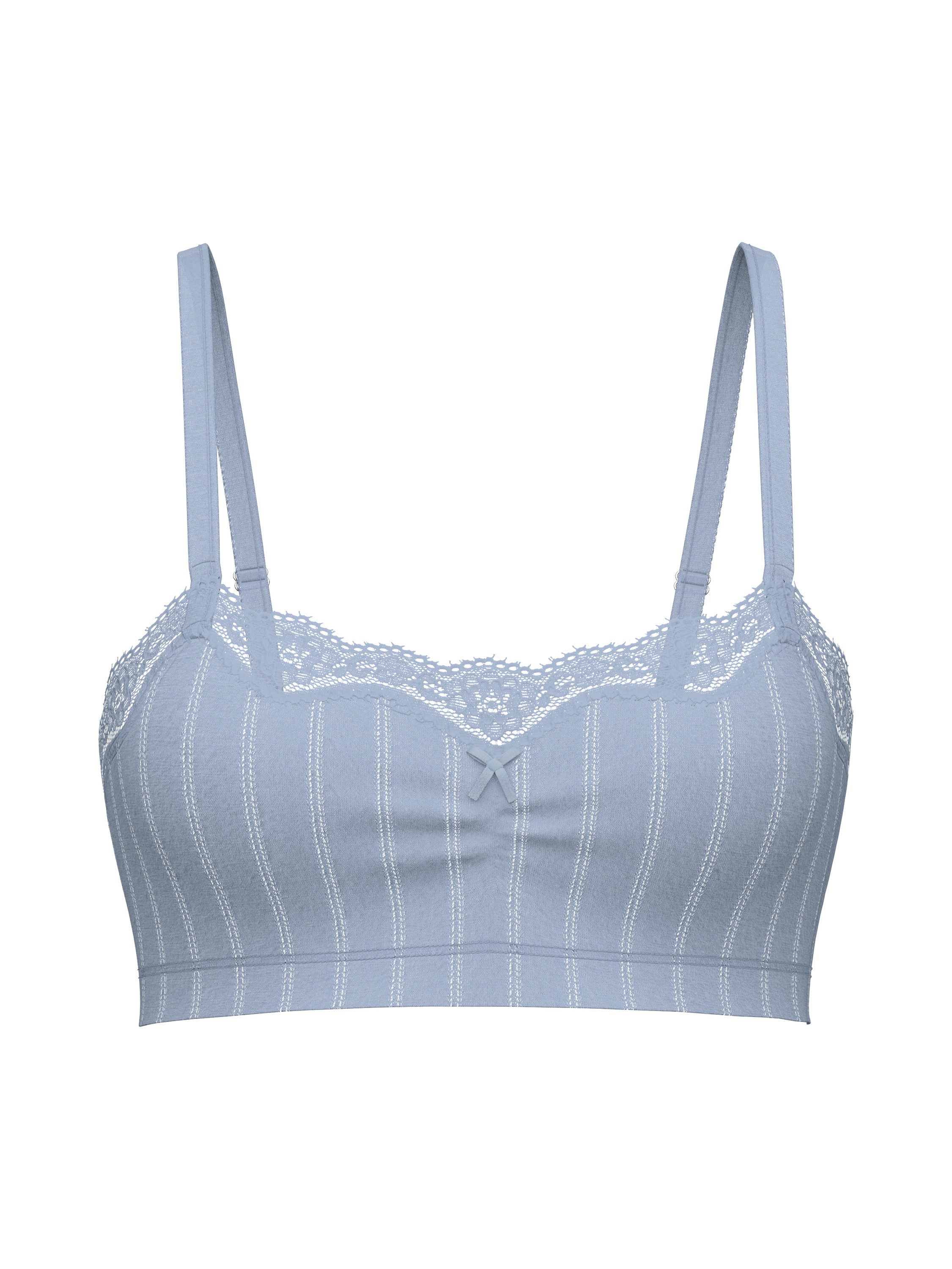 CALIDA Bustier Etude Toujours Damen (1-tlg) aus hochwertiger Baumwolle, mit feinem Nadelzug