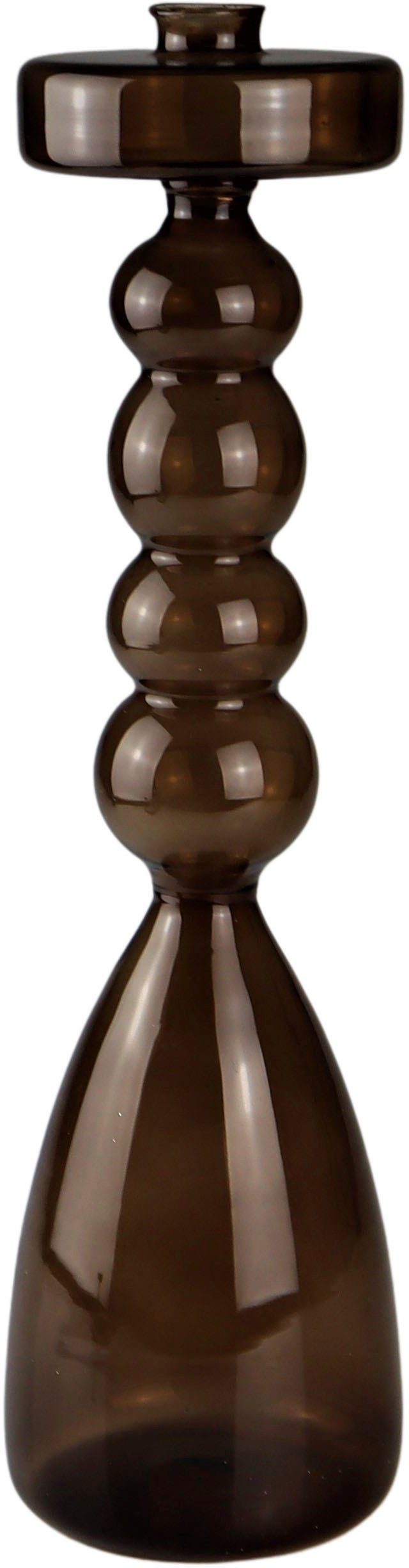 AM Design Kerzenleuchter Stabkerzenhalter aus Glas (Set, 2 St), Höhe ca. 25  cm