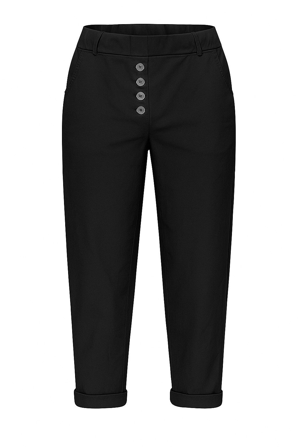 OriginalYou Schlupfhose Damen Stretch Freizeithose Stoffhose mit elastische günstig online kaufen