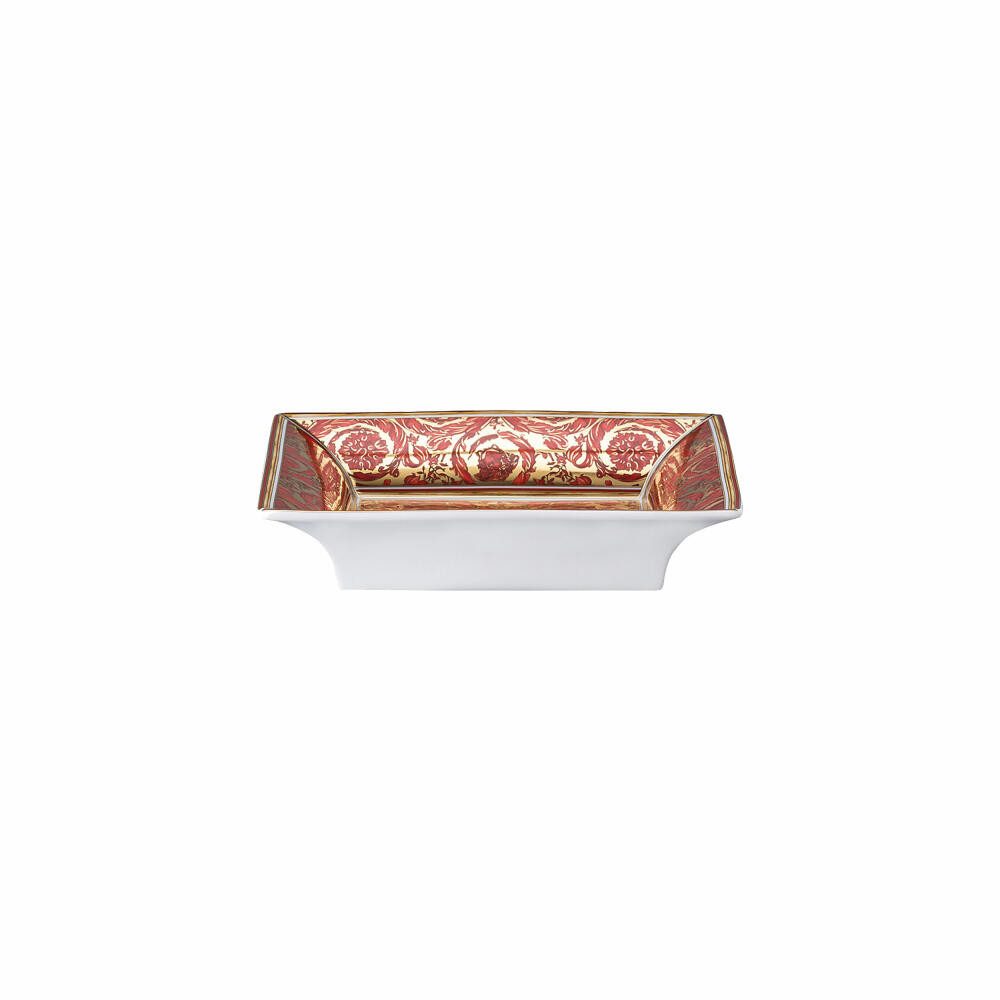 Rosenthal meets Versace Schale Medusa Garland Red 18 cm, Porzellan