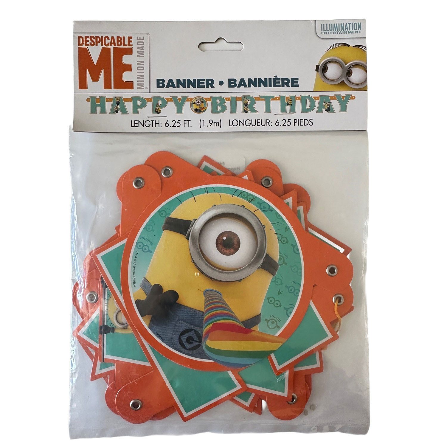 Das Kostümland Kindergeschirr-Set 'Minions' Party Deko Set für Kindergeburtstag – Ti, Papier – Bild 3 von 5