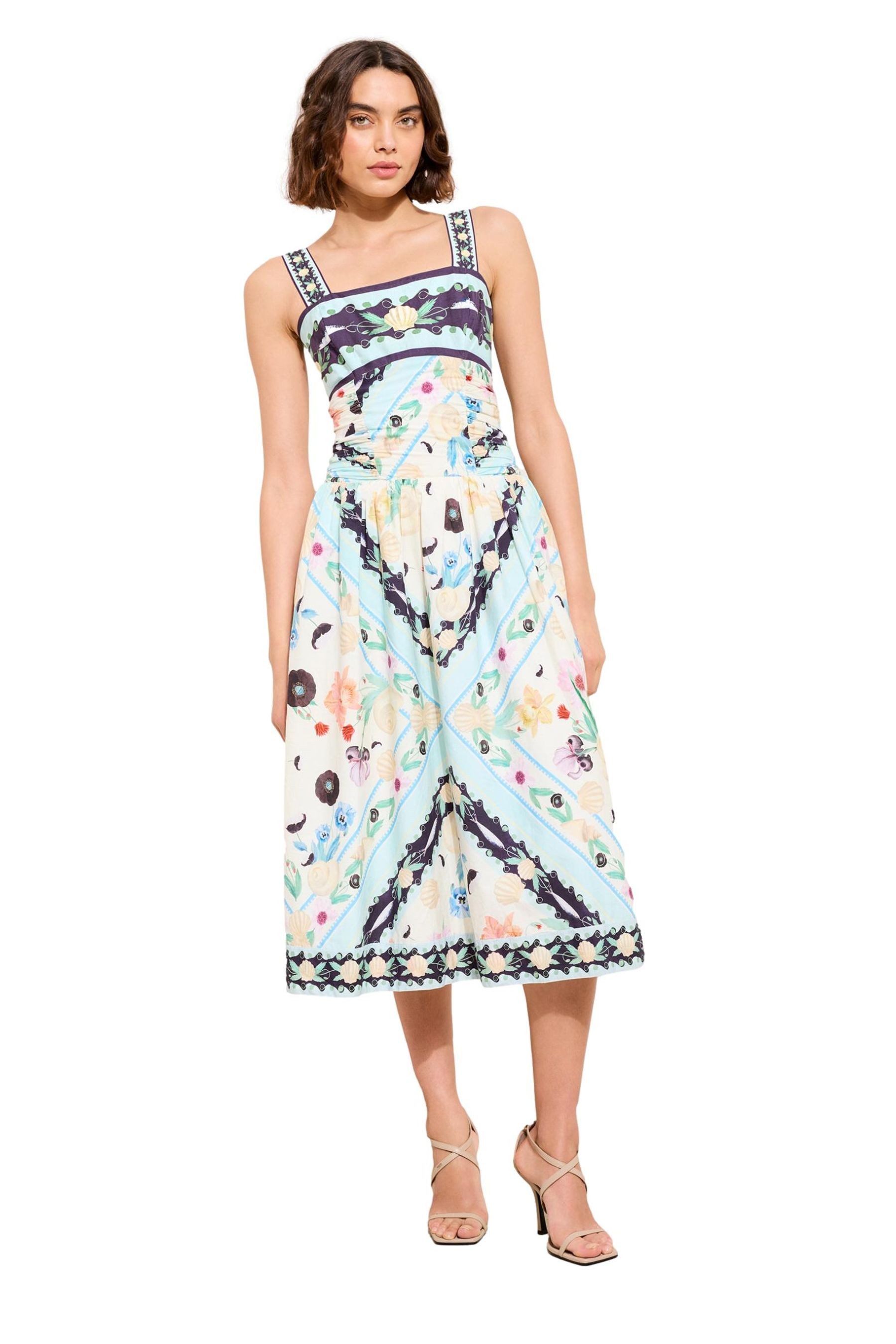 LIPSY Midikleid Lipsy Midikleid mit Schalprint, Regular (1-tlg)