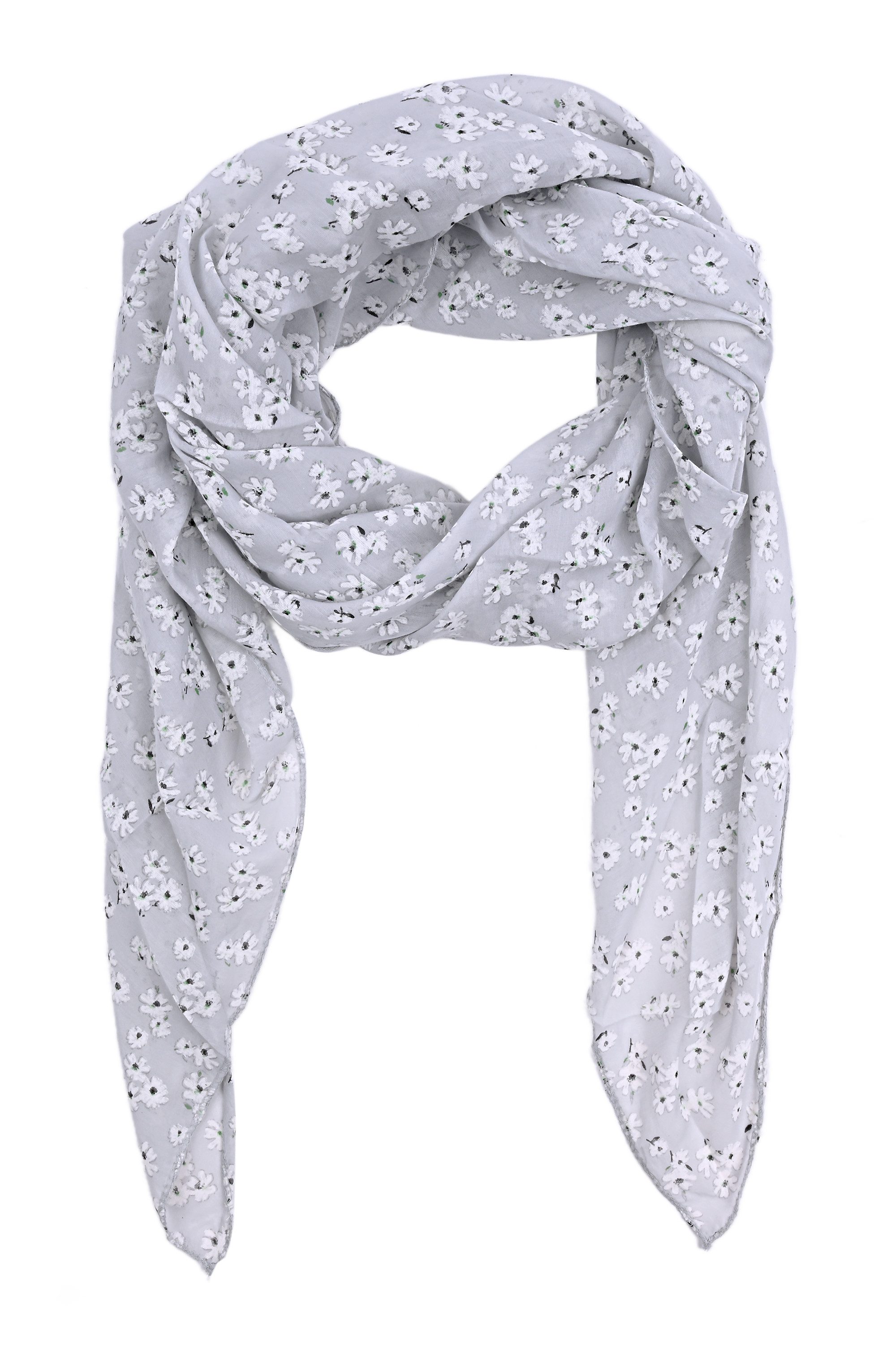 Goodman Design Modeschal Schrägschal Blümchenmuster, Schrägschnitt günstig online kaufen