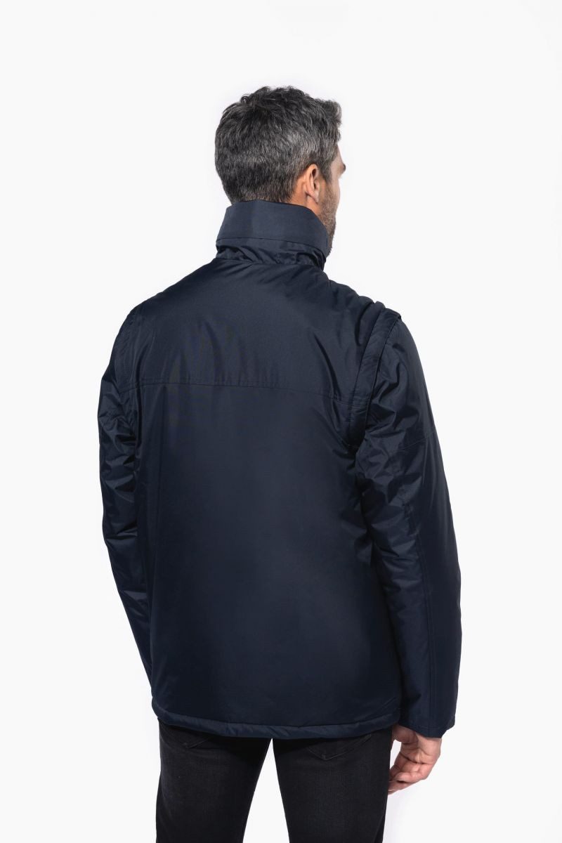 Kariban Outdoorjacke Blouson mit abnehmbaren Ärmeln für Herren