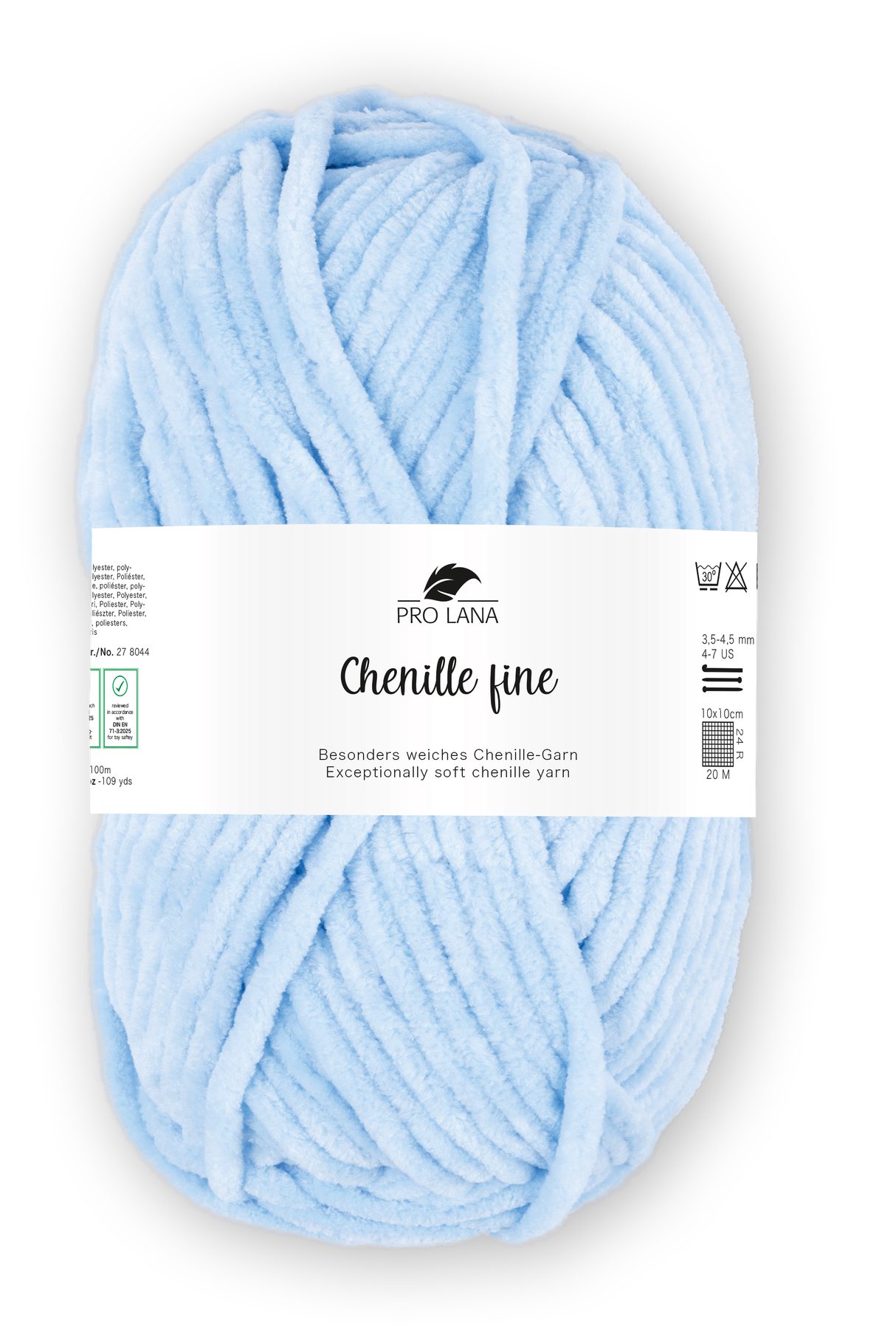 Pro Lana Pro Lana CHENILLE fine 50 g besonders weiches Chenille Garn 100 m Häkelwolle, 100 m (besonders feines, weiches Garn, ideal für kuschelige und hautnahe Projekte), 50 g