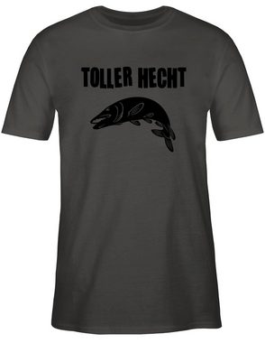 Shirtracer T-Shirt Toller Hecht Angler Geschenke