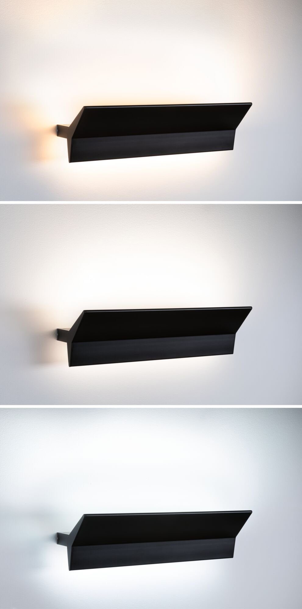 Stine, integriert, fest Paulmann Tageslichtweiß LED Wandleuchte