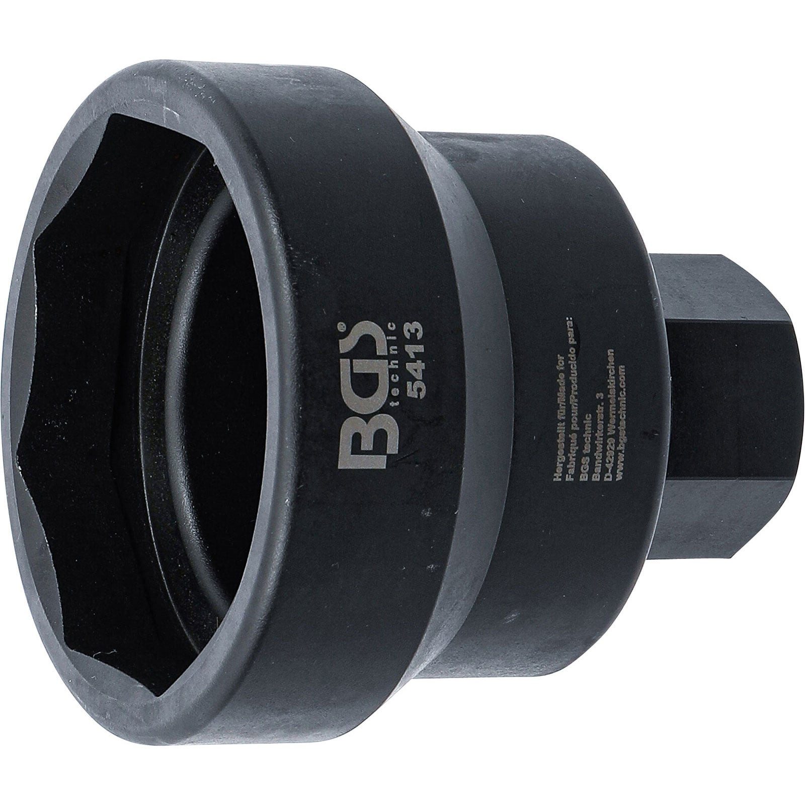 BGS Schaltschrankschlüssel BGS Radkapseln- und Achsmuttern-Schlüssel 8-kant Ø 80 mm für SCANIA Vo