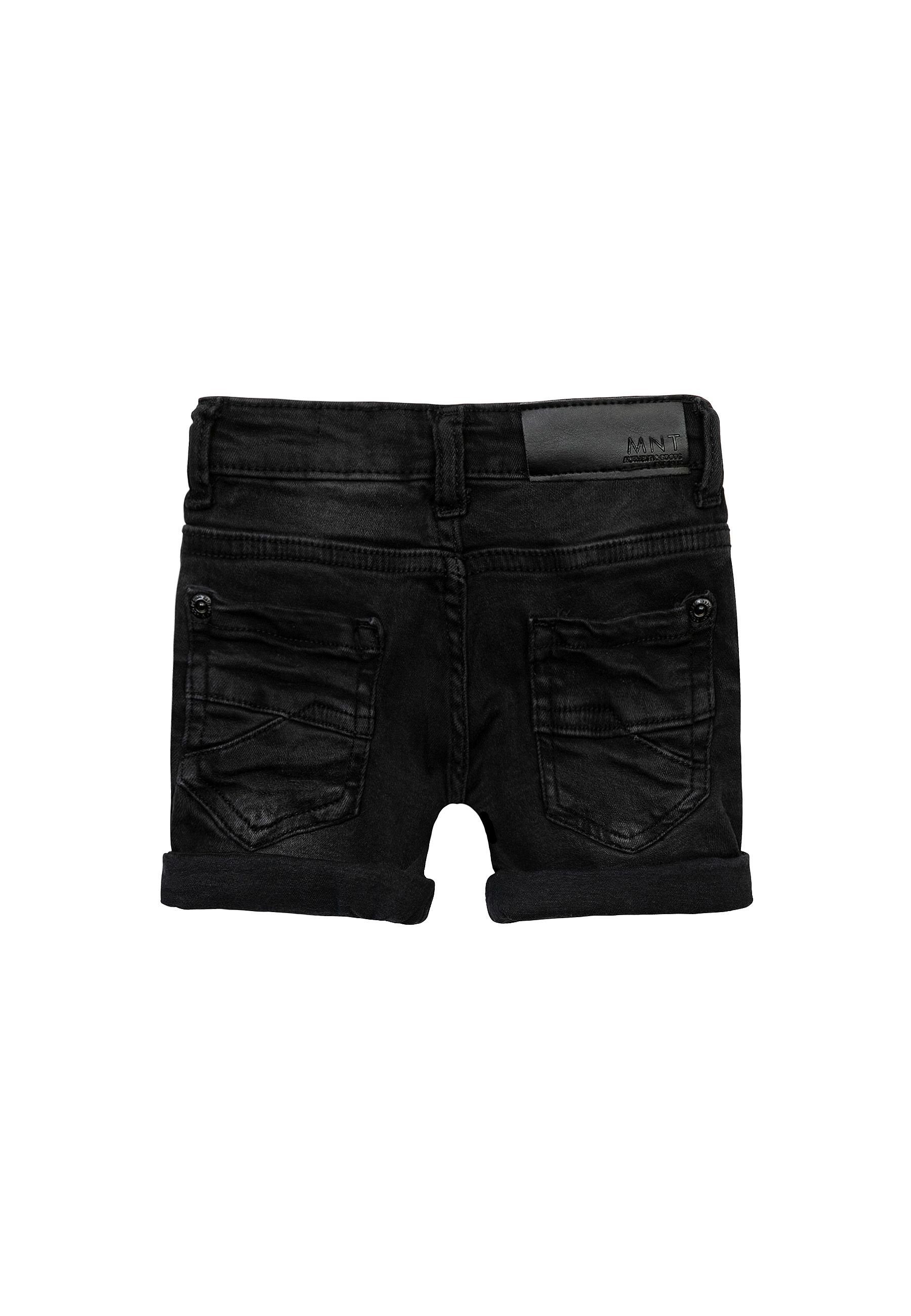 Klassische Denim-Schwarz MINOTI Jeans-Shorts (1y-14y) Jeansshorts