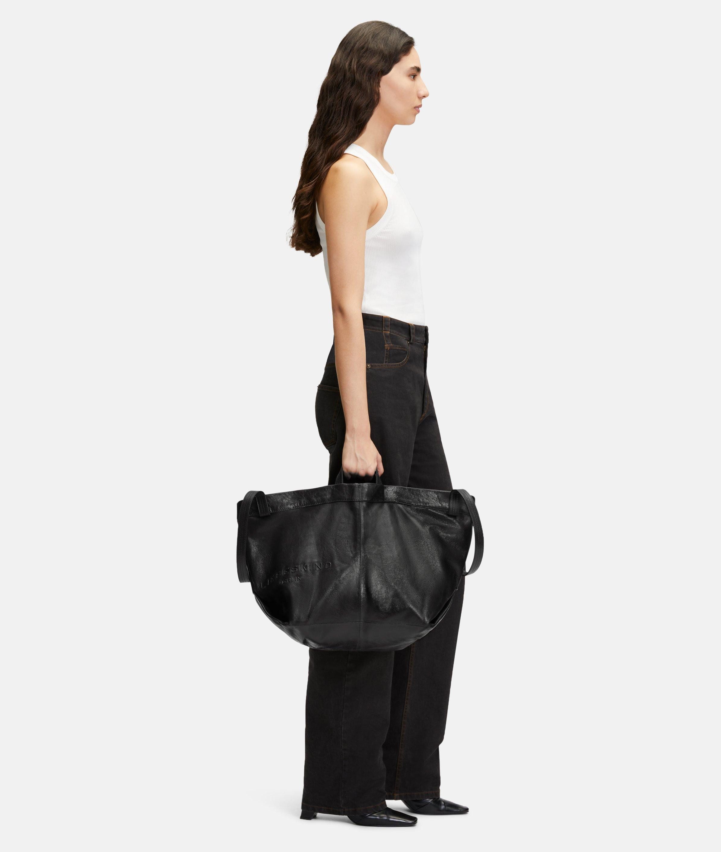 Liebeskind Berlin Shopper Shopper, Großer Shopper aus weichem Lammleder