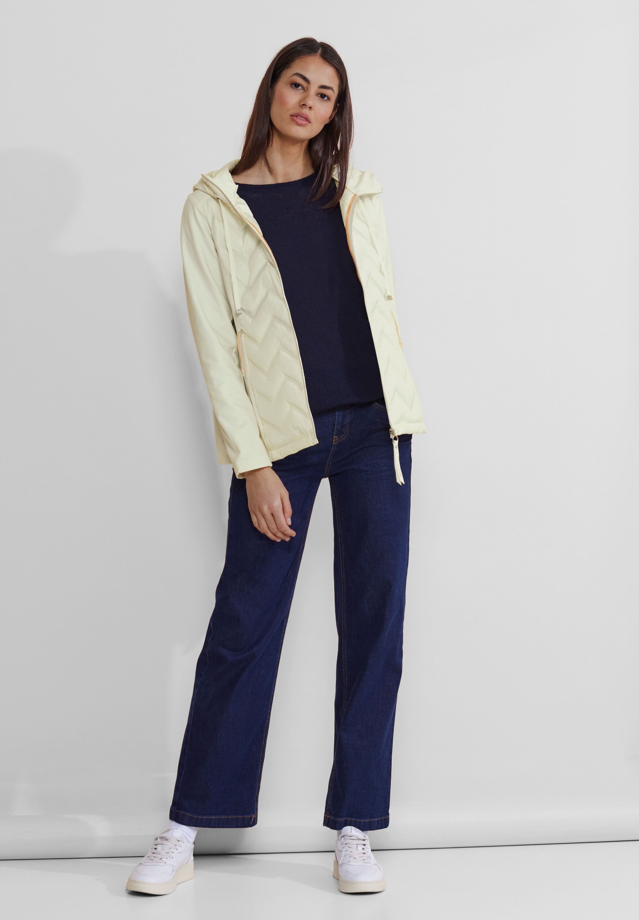 STREET ONE Softshelljacke mit Kapuze