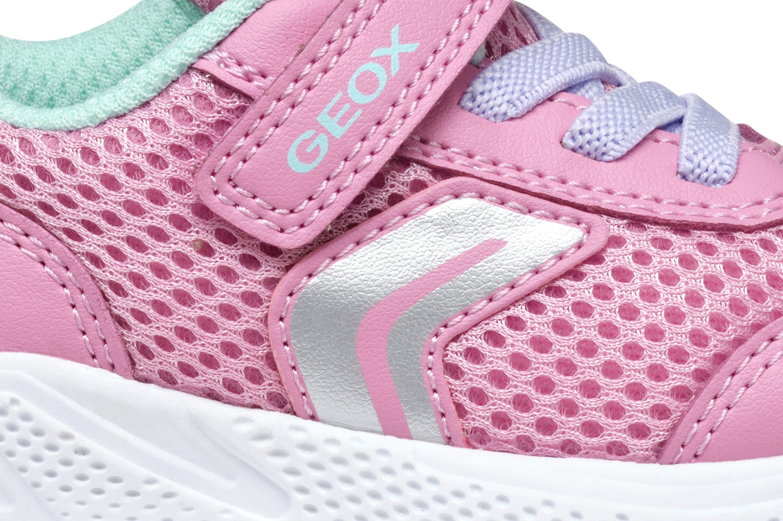 Geox B SPRINTYE GIRL Lauflernschuh Babyschuh mit elastischen Schnürsenkeln, Größenschablone zum Download