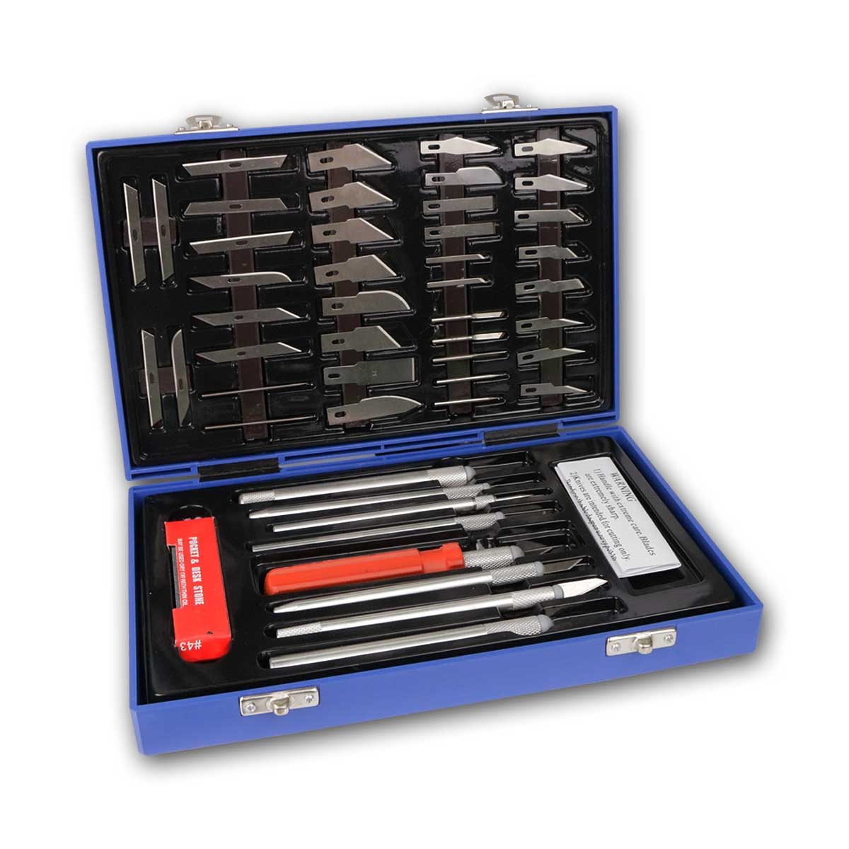 Sintron Bastelmesser Präzisions-Messer-Set 48-teilig