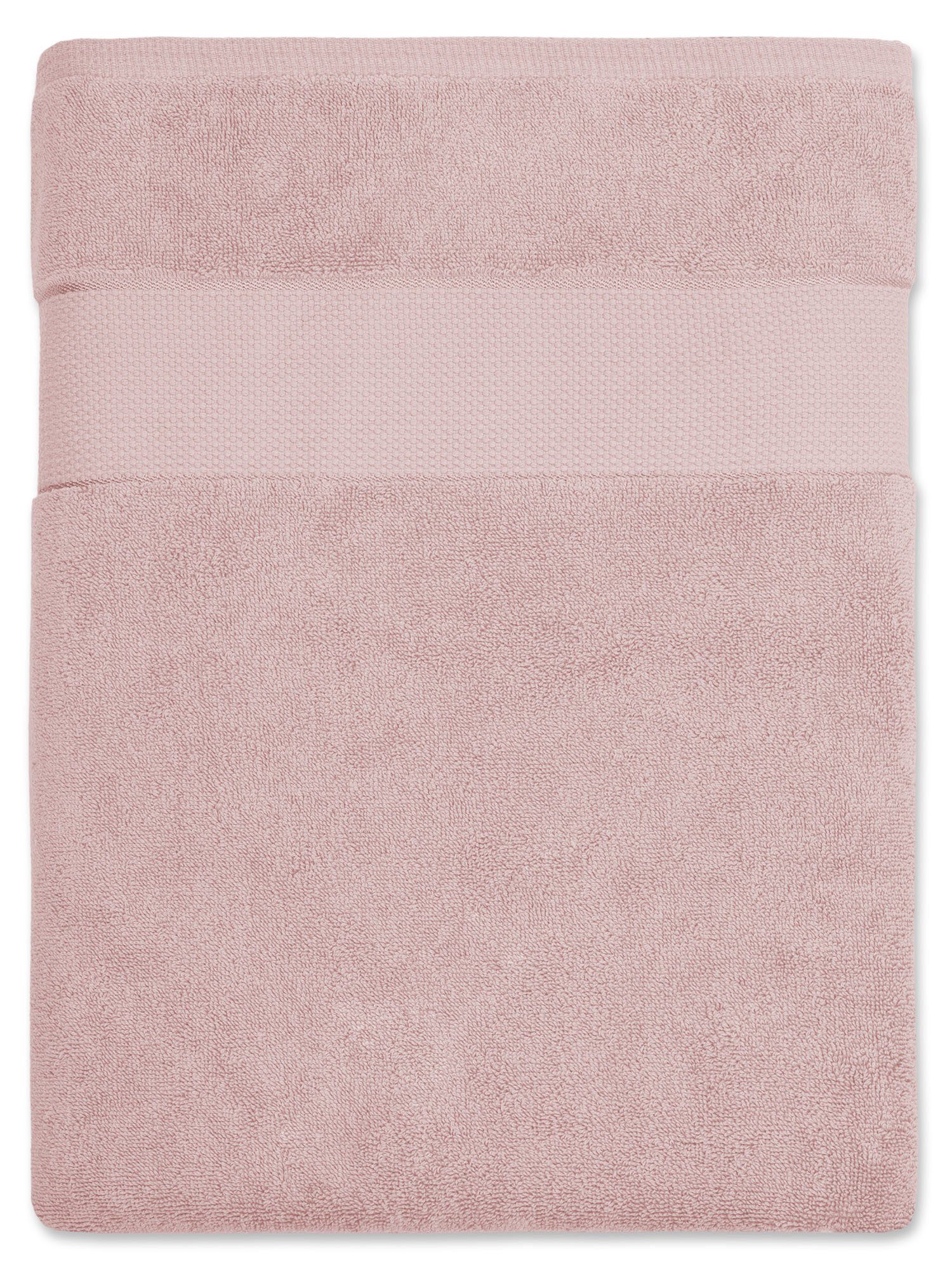 BANANALU Saunatuch XL - XXL 100x180cm 100% Baumwolle 600g/m2 Frottiertuch Großes Badetuch, Baumwolle (1-St) Primrose Pink 12-2904