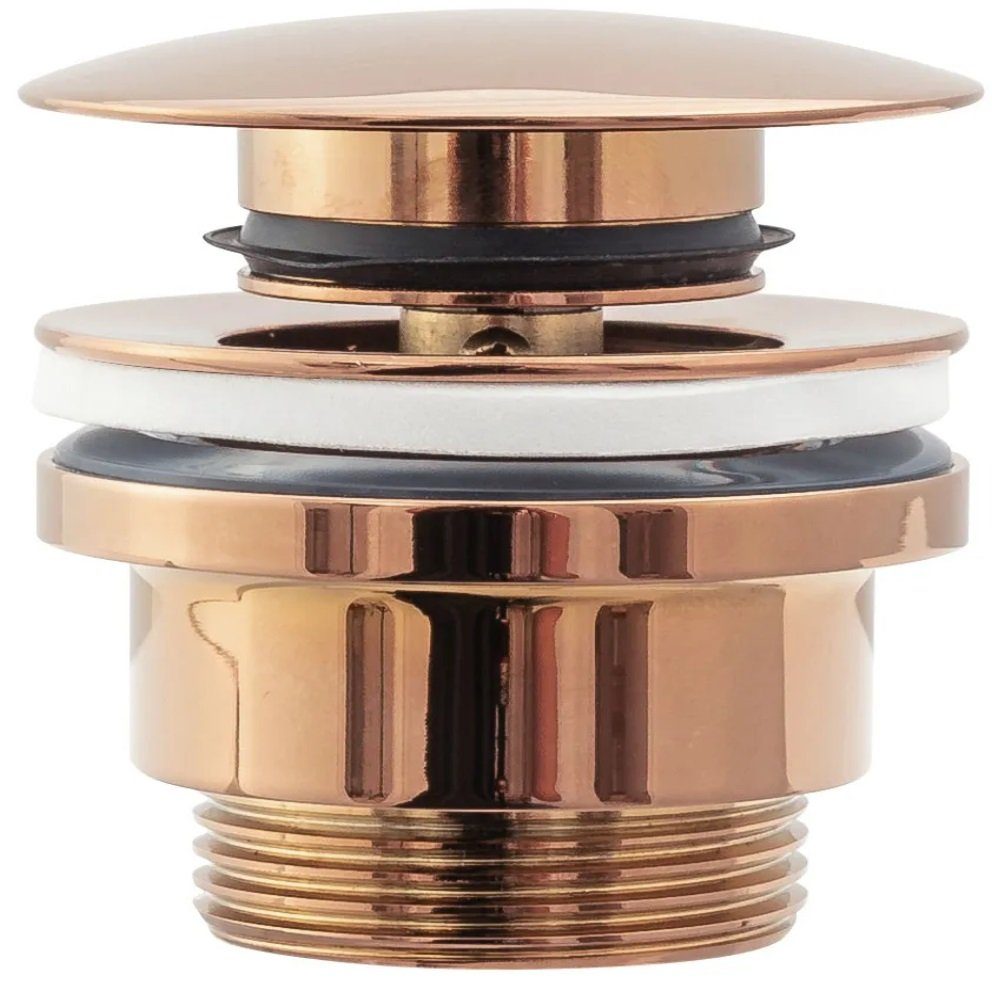 wohnwerk.idee Ablaufgarnitur Ablaufgarnitur Gold Waschbeckenstöpsel Rea günstig online kaufen