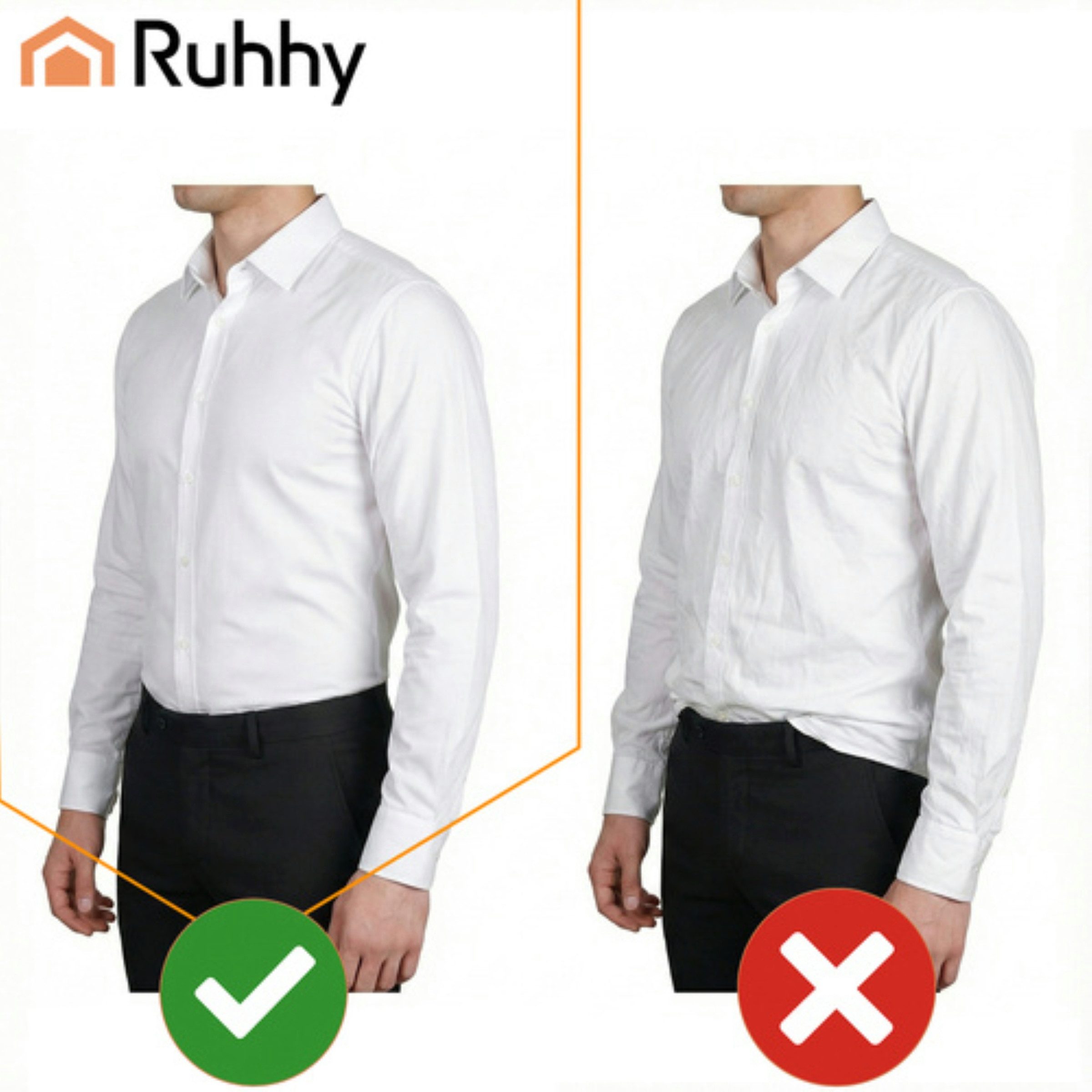 Ruhhy Hosenträger Hemdhalter Herren verstellbar Shirt Stays rutschfest schwarz (Hemdhalter Set elastisch verstellbar Shirt Stays Herren, Hemdhalter Set Herren verstellbar Shirt Stays schwarz 2 Stück) Hemdhalter Herren verstellbar rutschfest Shirt Stays schwarz