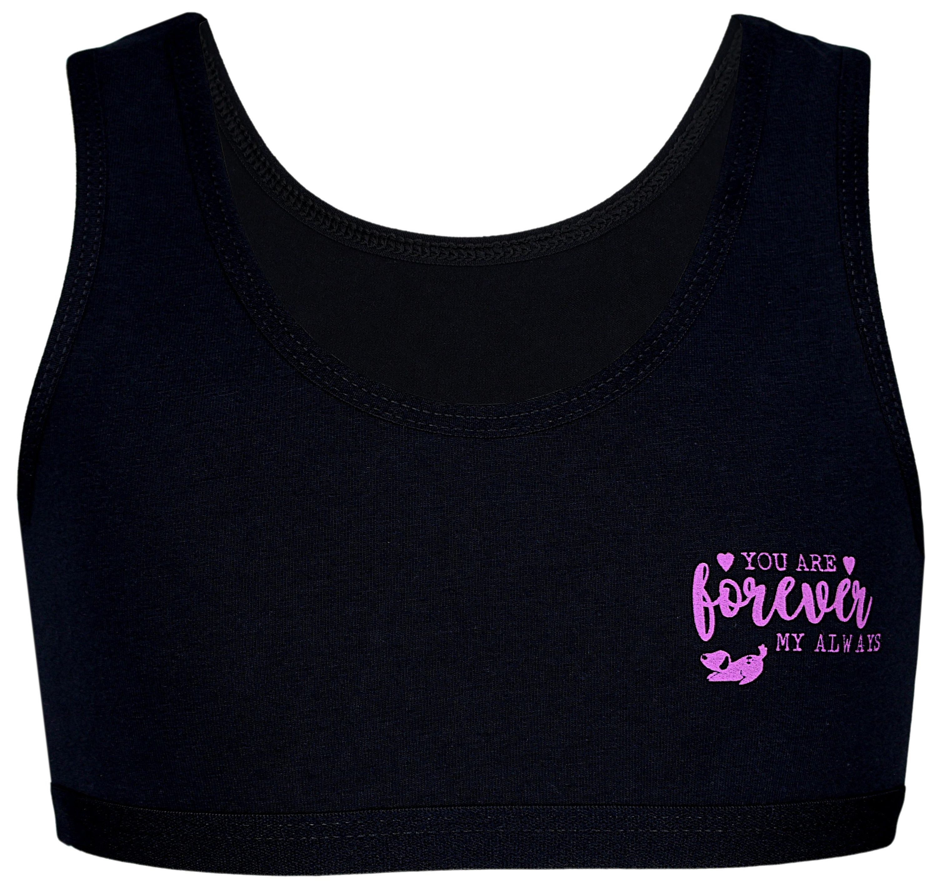 TupTam Bustier TupTam Mädchen Bustier mit breiten Trägern 5er Pack – Bild 4 von 5