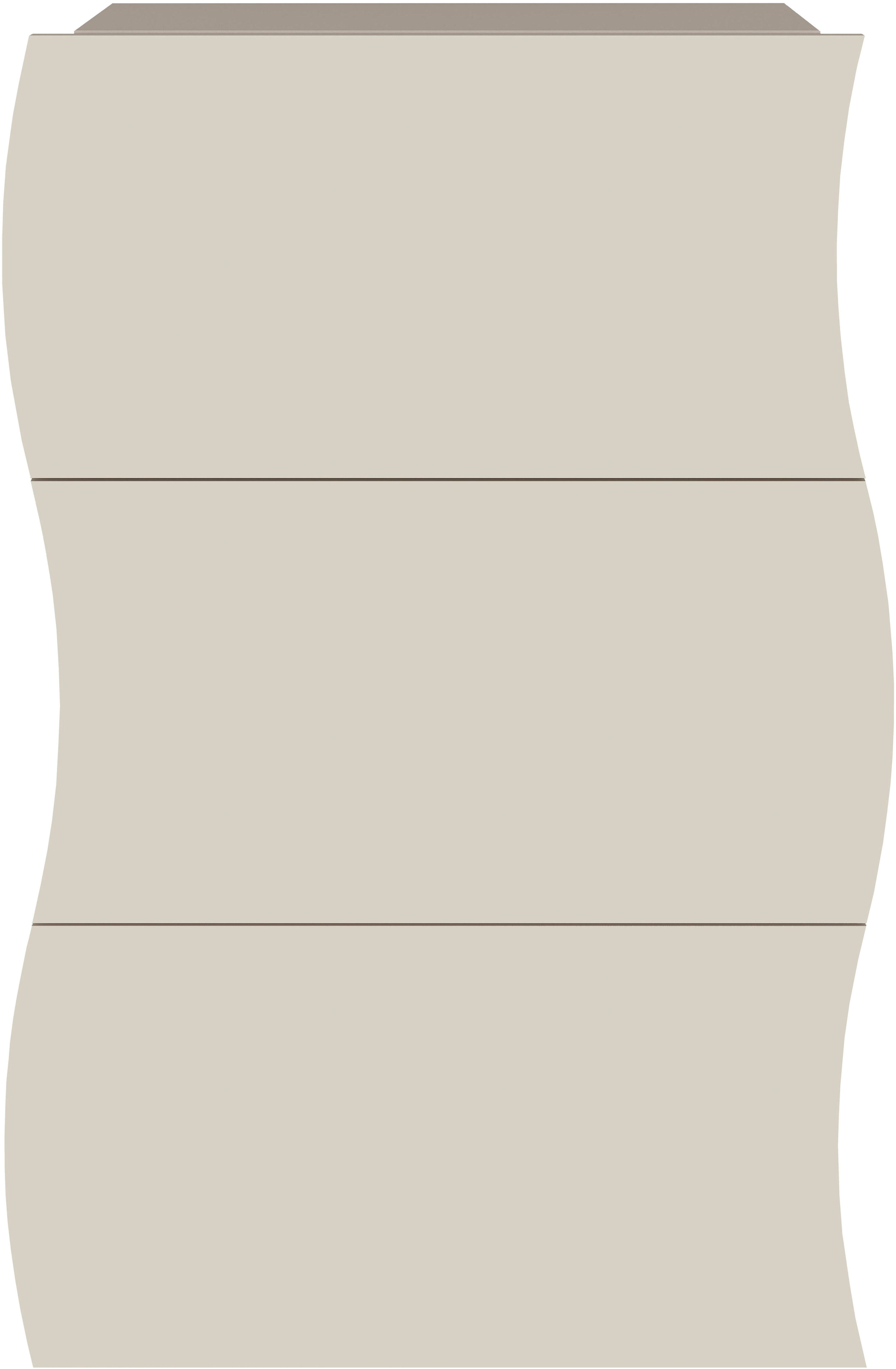 Home affaire Schuhschrank Schuhschrank mit Klappen / Schuhkommode, Höhe 121 cm onda 71 cm breit,mit 3 klapptüren, made in italy