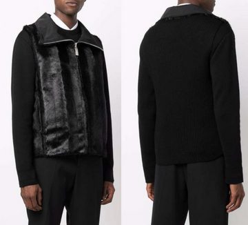 GIVENCHY Winterjacke Givenchy Reversible Faux Wool Jacket Mantel Parka Jacke Unisex Wes