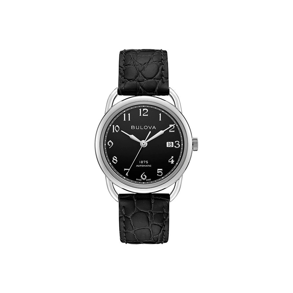 Bulova Automatikuhr Bulova Commodore 96B325, (100-tlg), Hochwertiges Produkt mit zeitlosem Design, sorgfältiger Verarbeitung