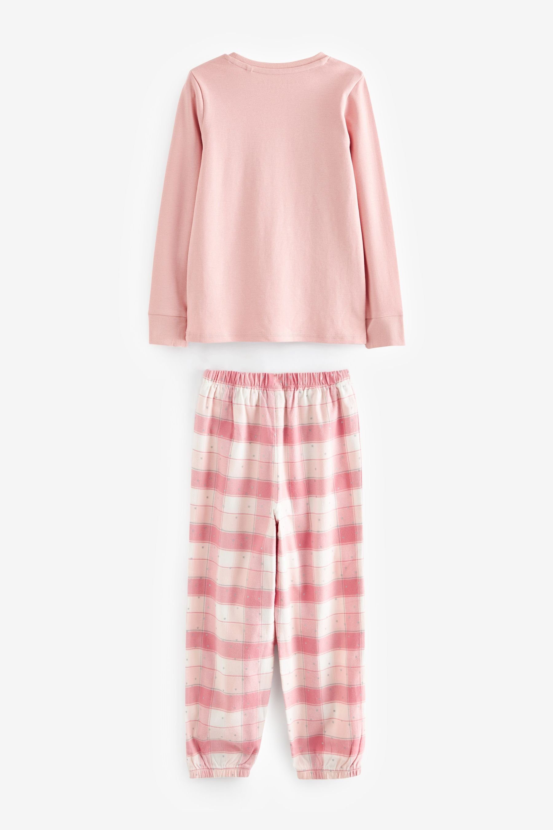Pyjama Pink (2 Pyjama Webkaros Next tlg) mit