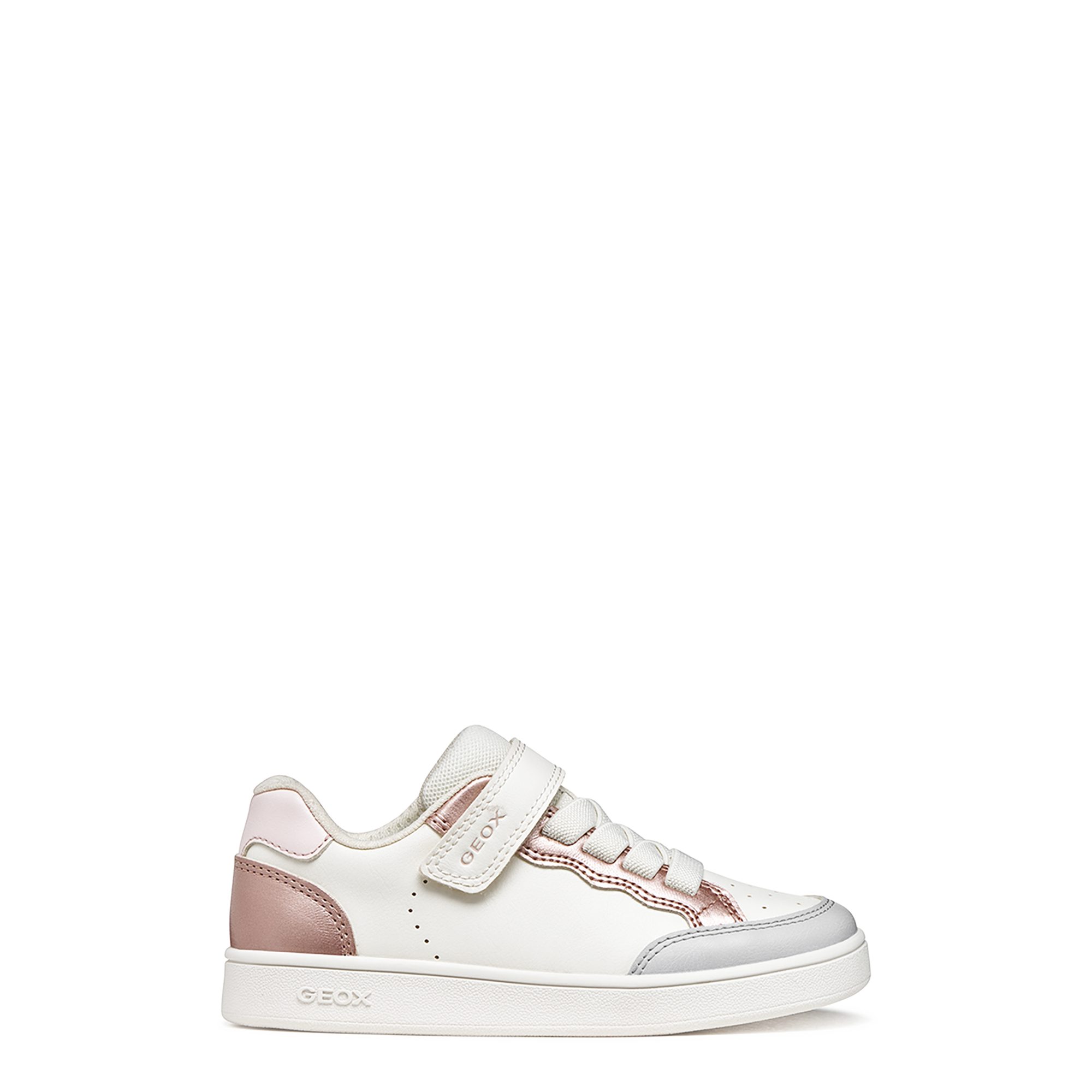 GEOX ECLYPER, Sneaker, Weiß,kombiniert, Kinder Sneaker