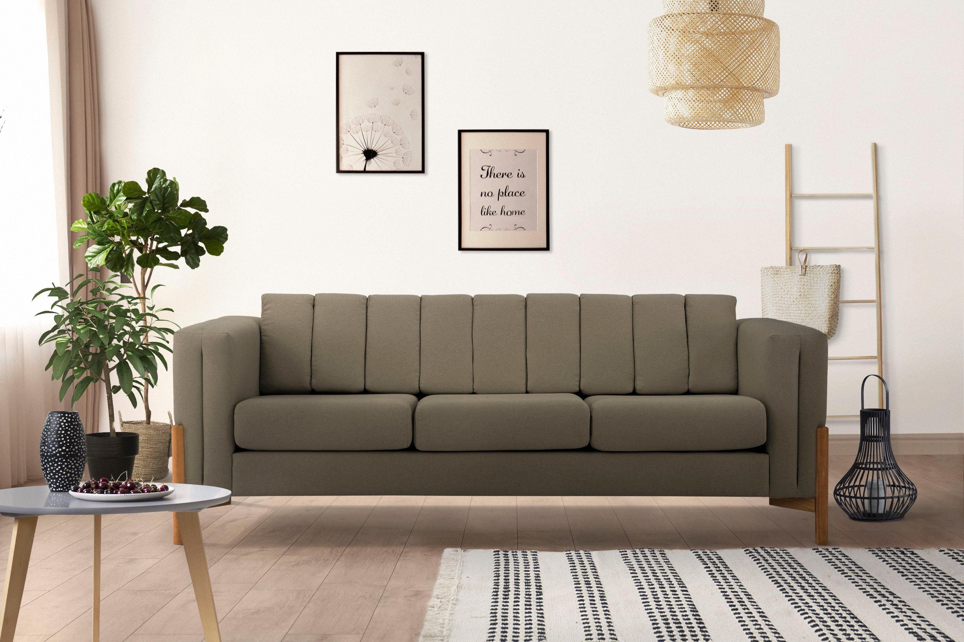 Home affaire 3-Sitzer Haki