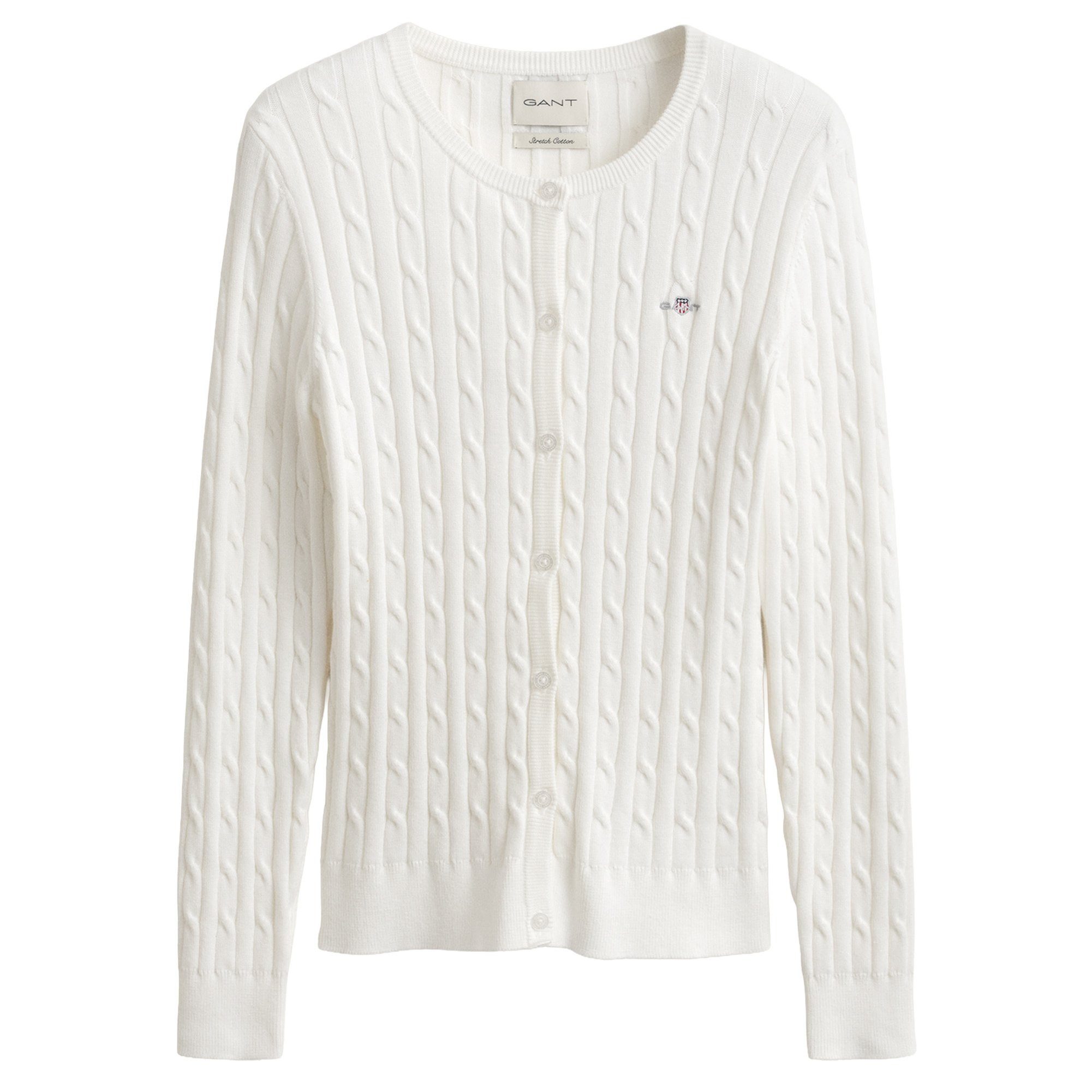 Gant Sweater Damen Strickjacke Baumwolle