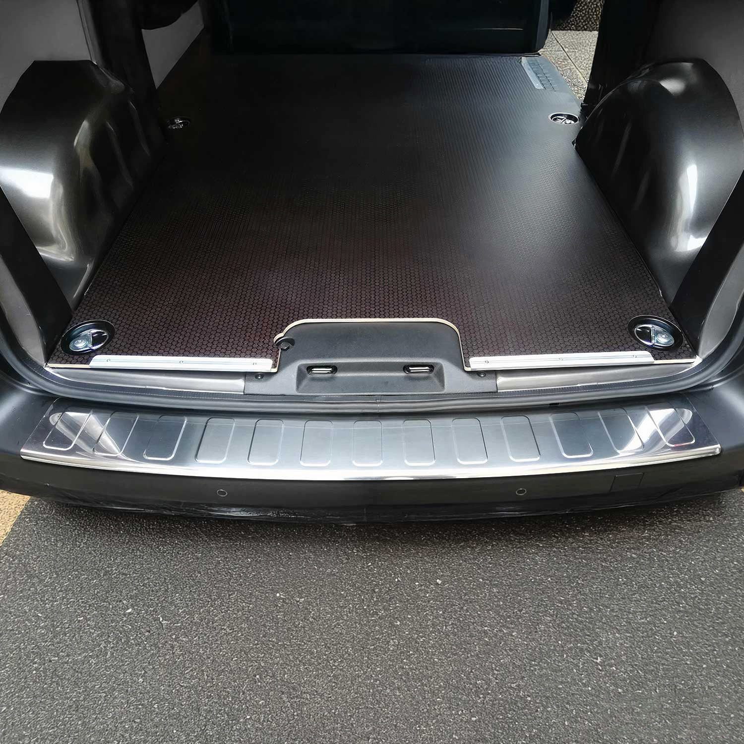 OMAC Ladekantenschutz für Toyota Proace 2016-2024 L1 L2 Edelstahl Chrom, Zubehör für Toyota Proace 2016-2024 L1 L2, Langlebig,Einfache Reinigung,Einfache Installation,Rostbeständig