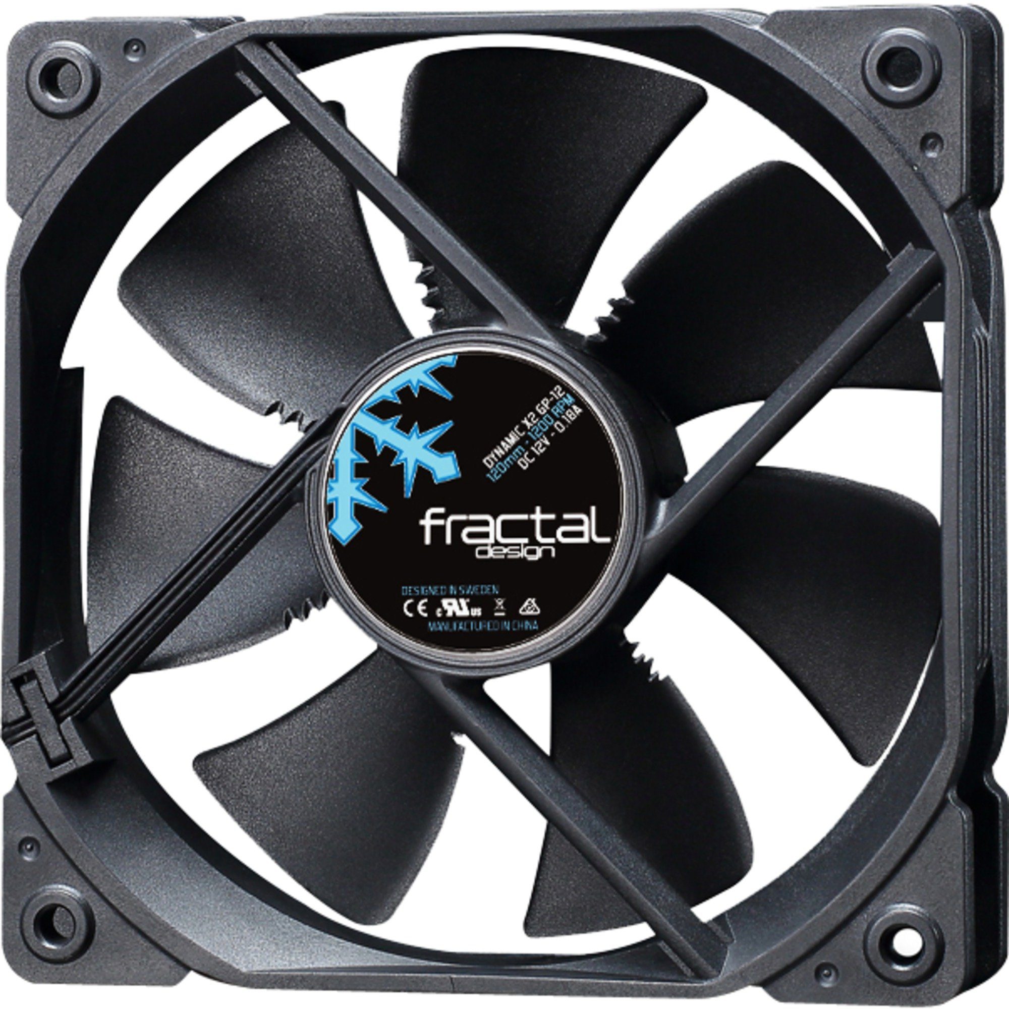 Gehäuselüfter Fractal Design X2 GP-12 120x120x25, Gehäuselüfter