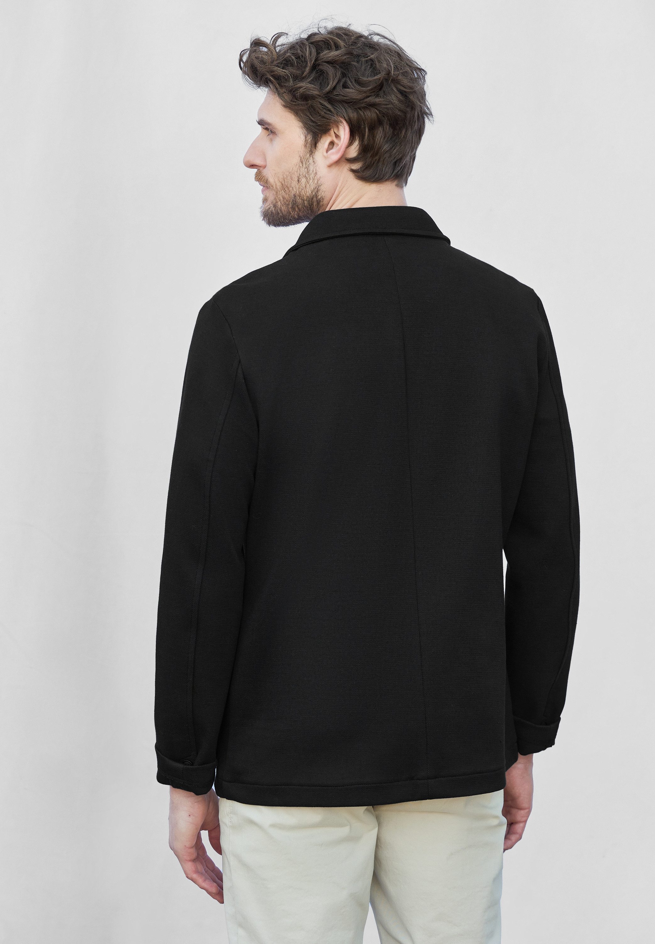 STREET ONE MEN Funktionsjacke mit Reverskragen günstig online kaufen