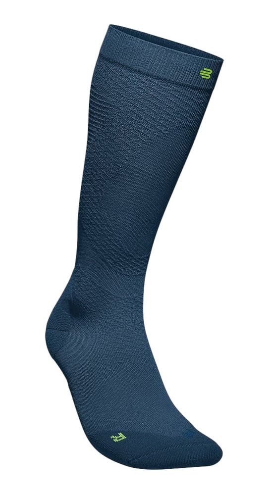 Bauerfeind Laufsocken Kompressionssocke Run Ultralight Compression (atmungsaktiv) navyblau