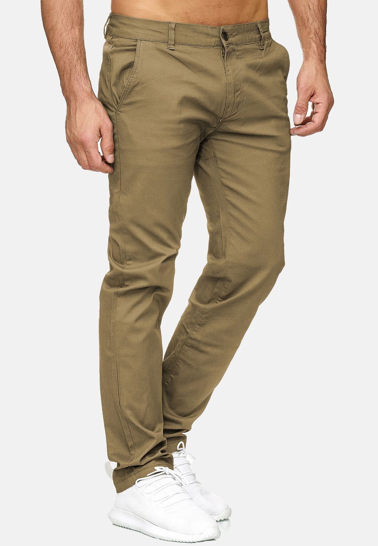 Egomaxx Chinohose Stretch Basic Denim Design günstig online kaufen