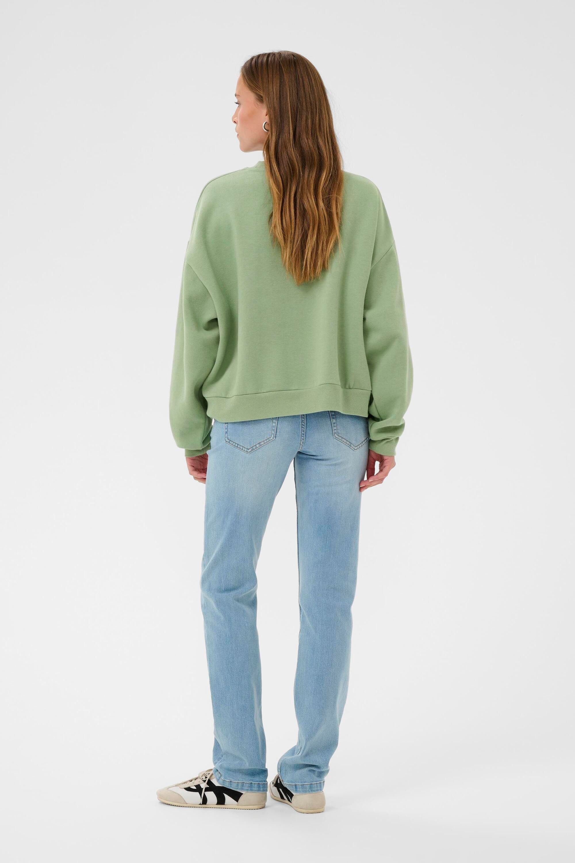 KAFFE Fleecepullover Sweatshirt KAsussi