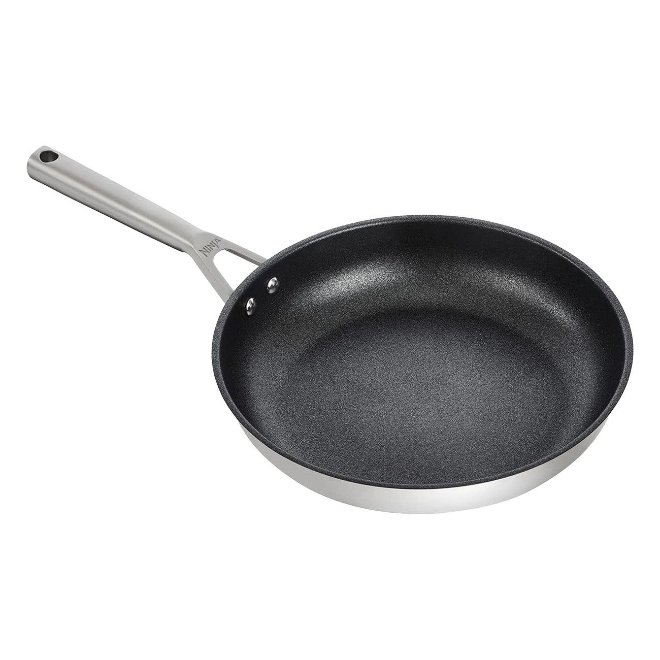 NINJA Bratpfanne C60028EU Foodi ZEROSTICK Bratpfanne 28cm, Edelstahl