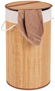 WENKO Wäschetruhe Bamboo, 55 l