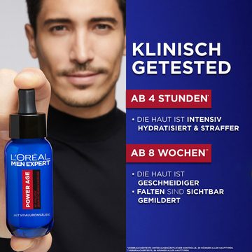 L'ORÉAL PARIS MEN EXPERT Gesichtsserum L'Oréal Men Expert Gesichtsserum mit Hyaluronsäure, mit Hyaluron